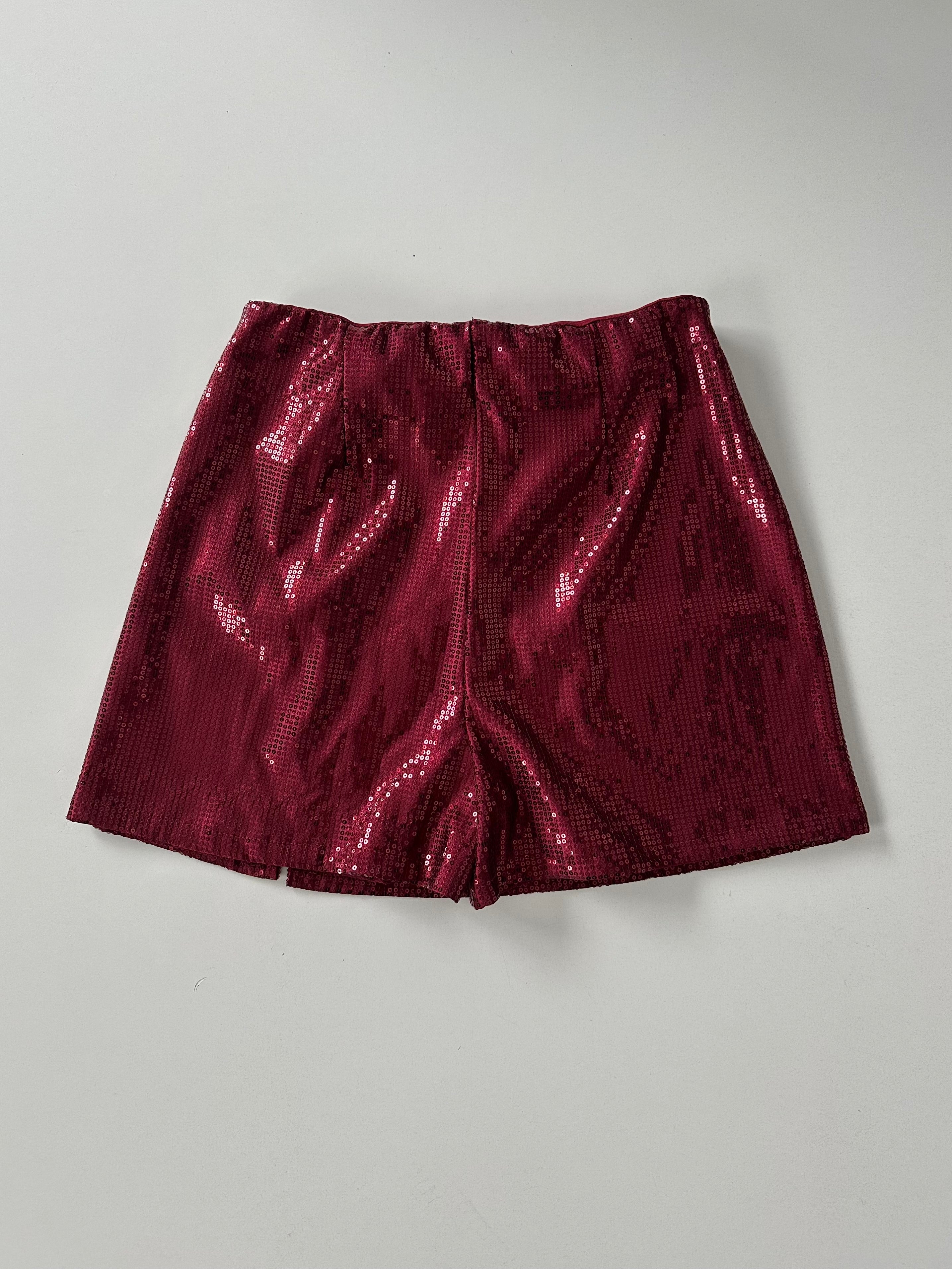 Shortfalda de lentejuelas