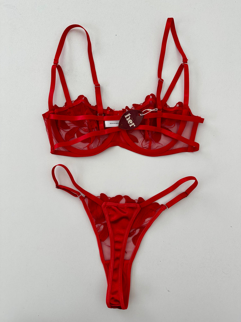 Set mesh c/bordado