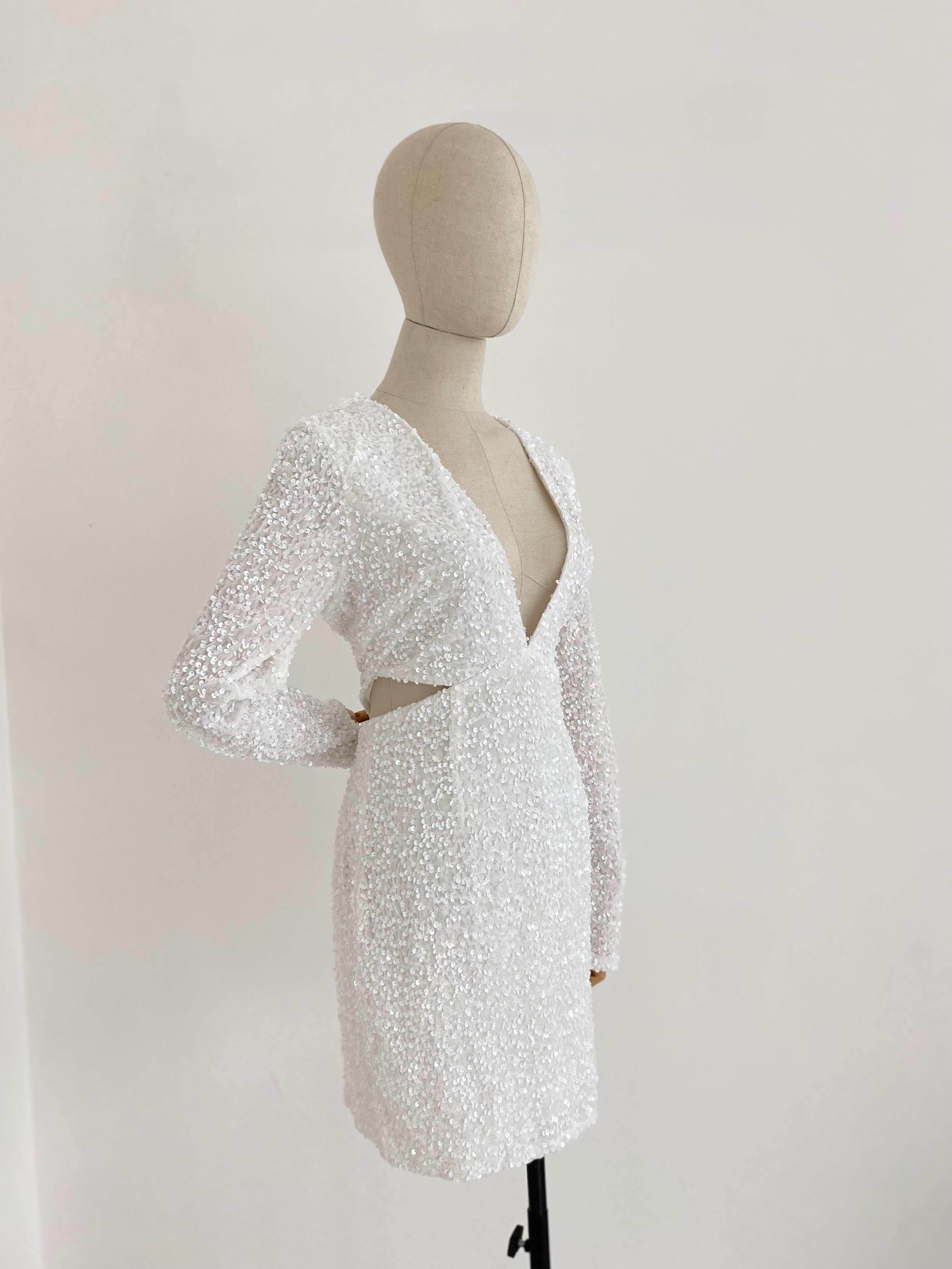 Vestido con abertura