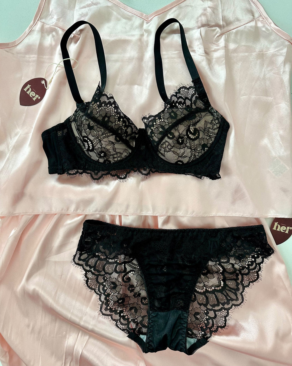 Set c/encaje