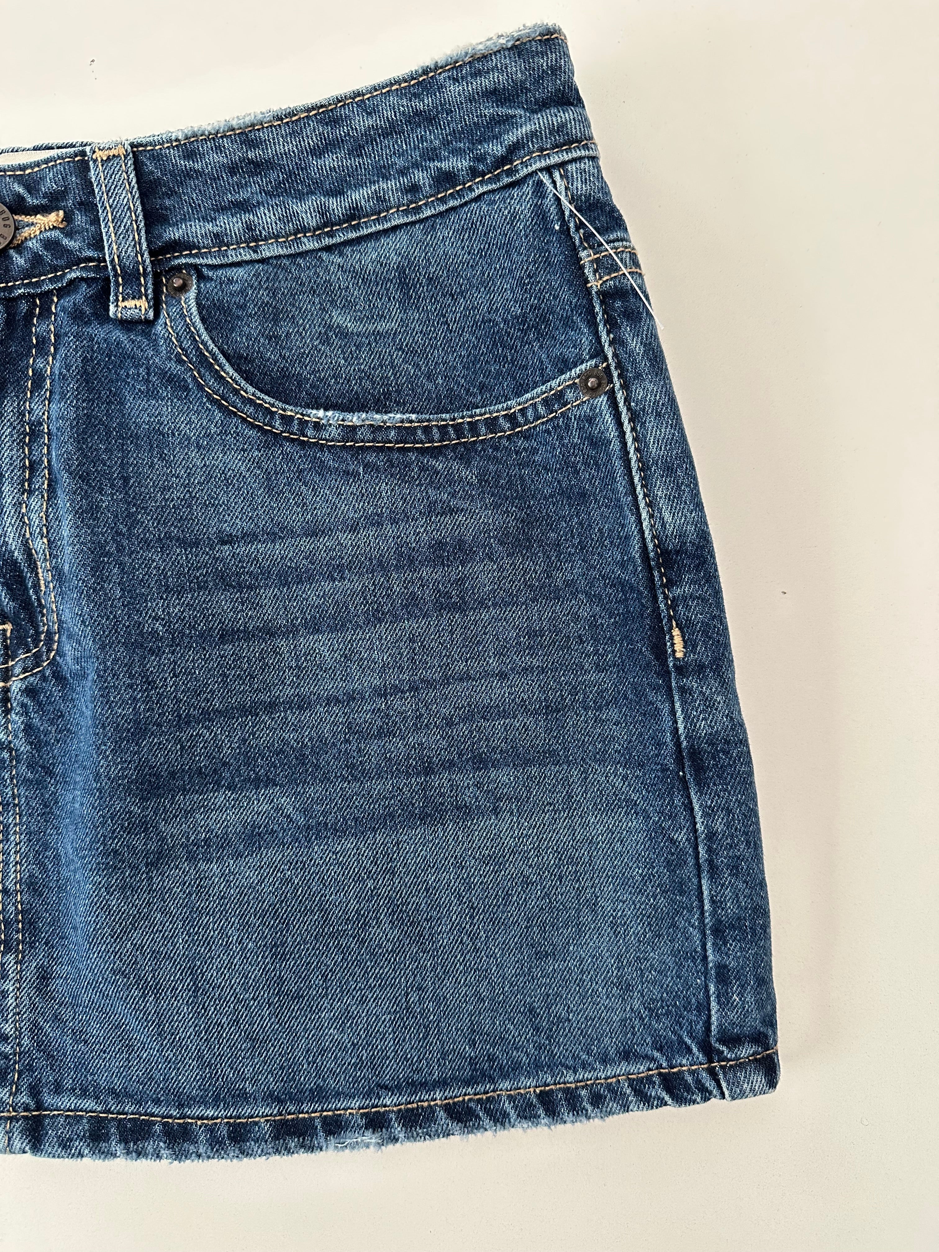 Falda denim