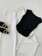 Blusas con pliegues
