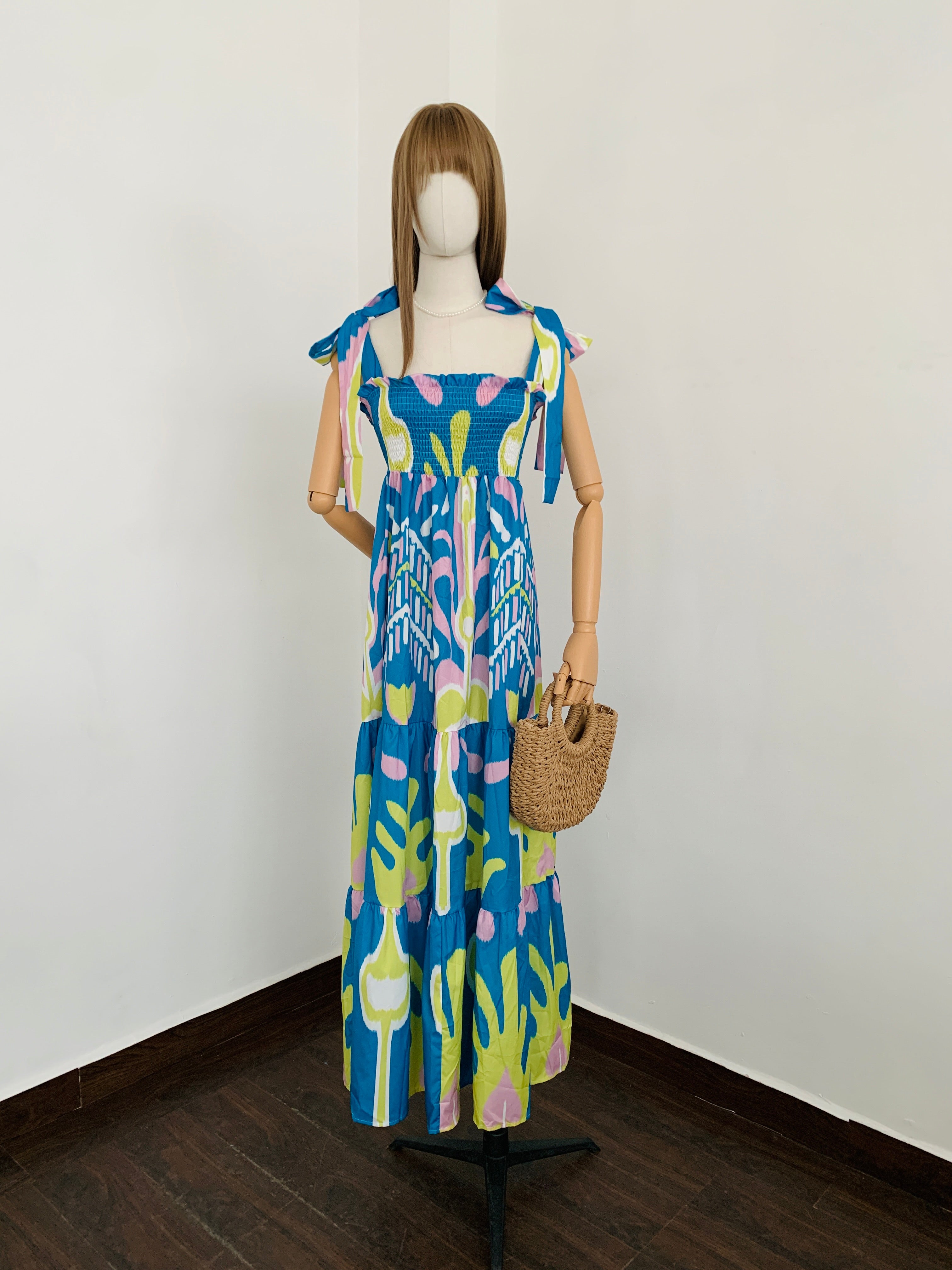 Vestido acuarela