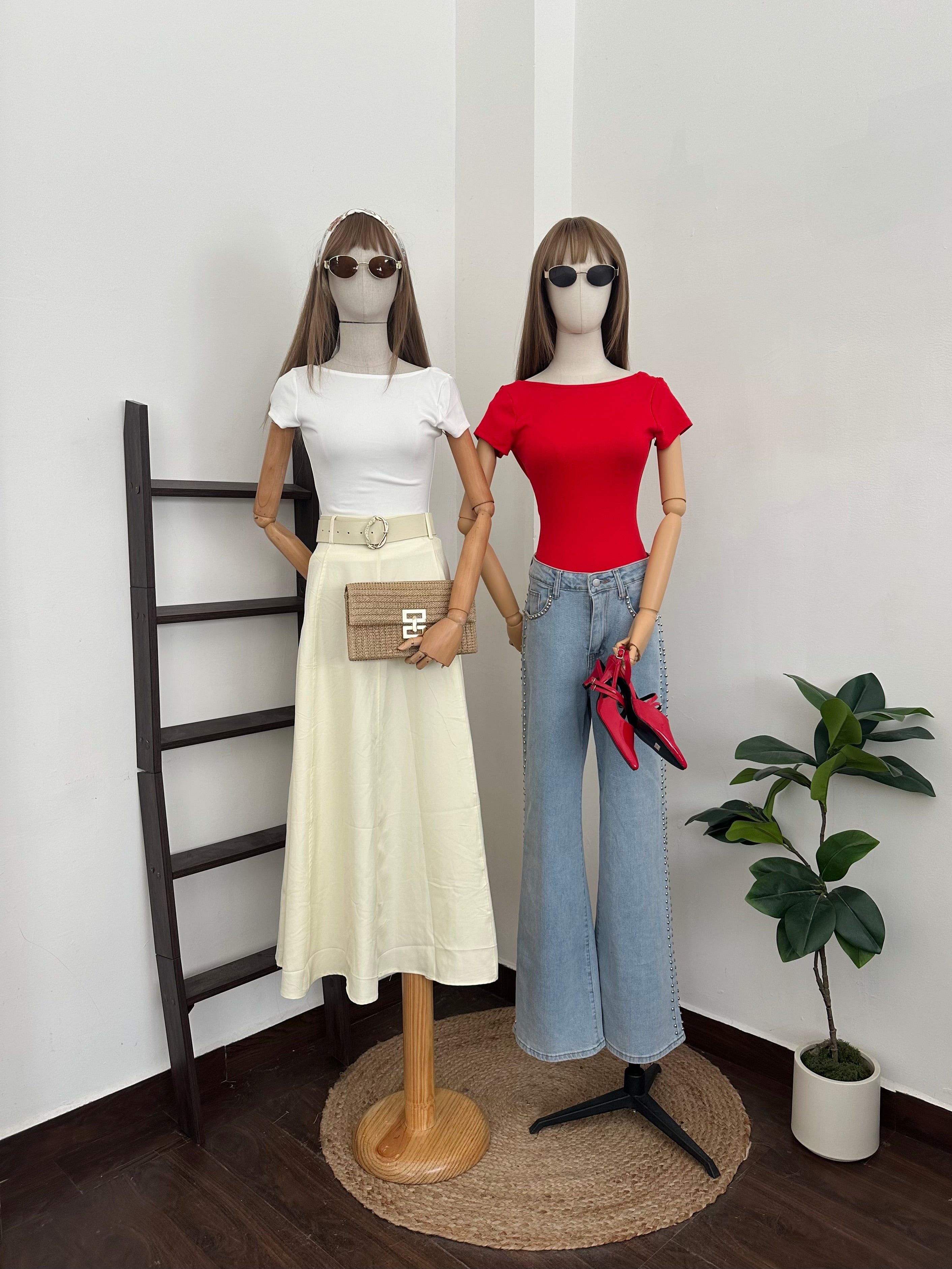 Blusa espalda descubierta