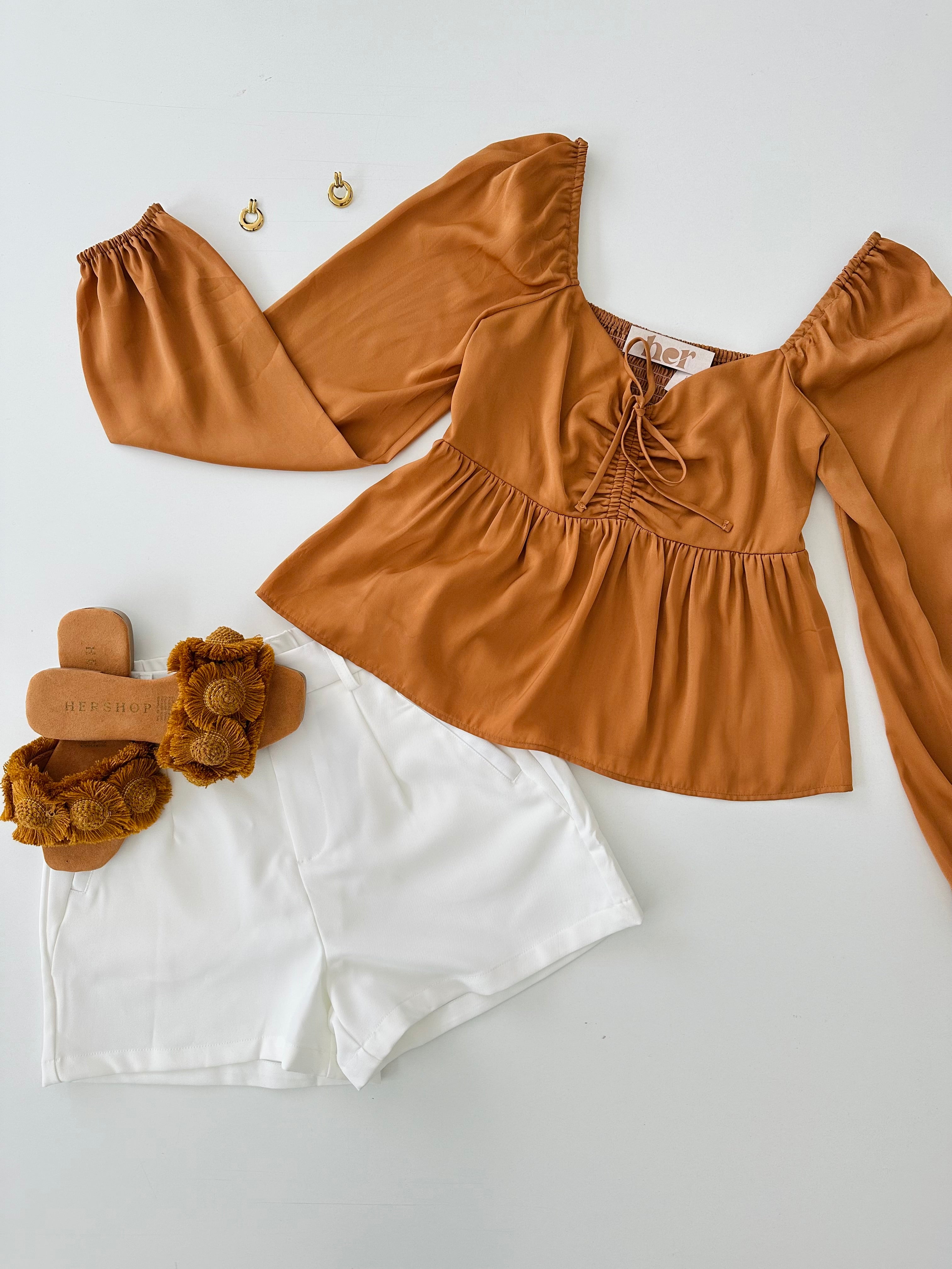 Blusa Camel🐪