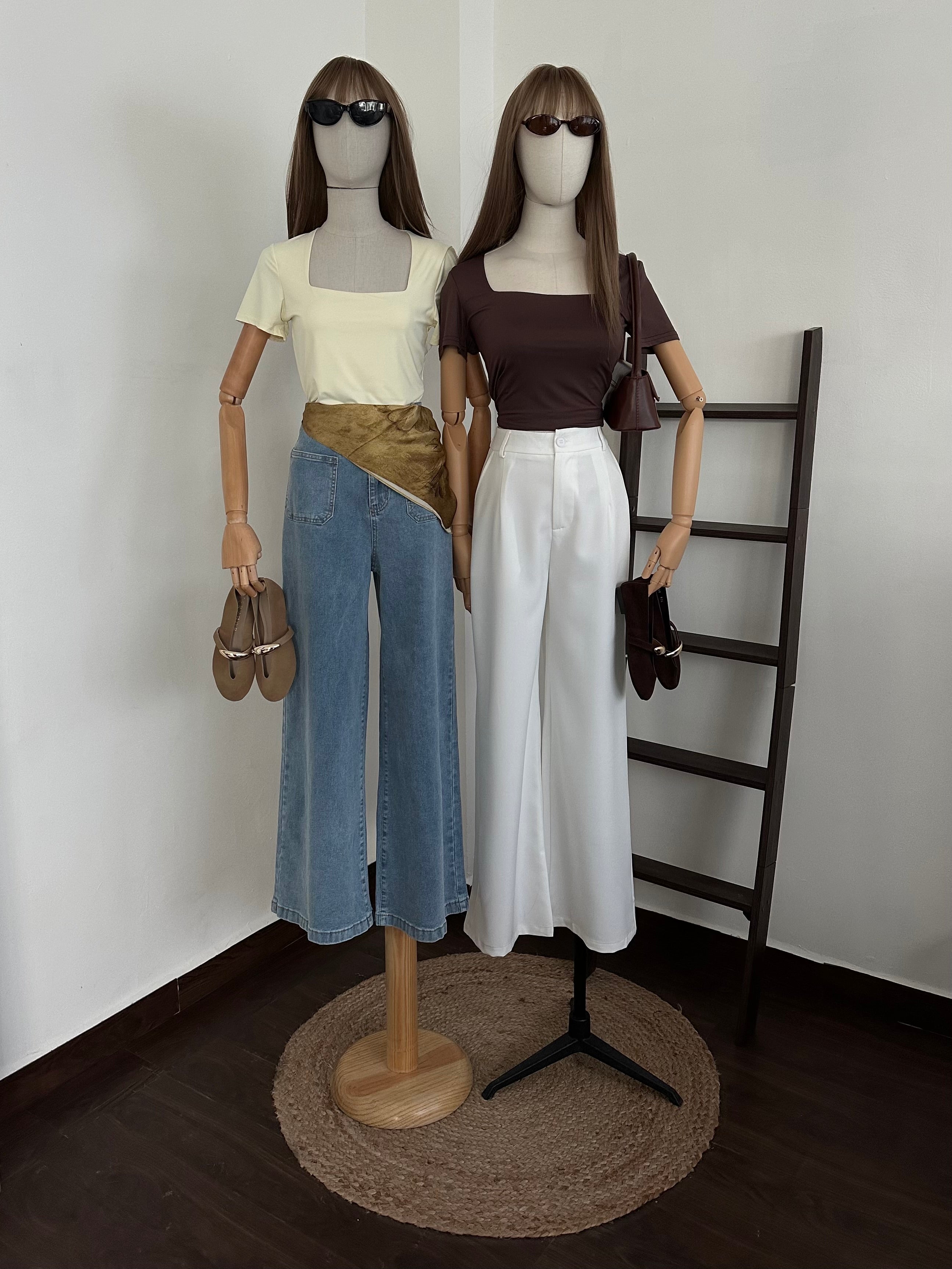 Blusa básica cuadrada