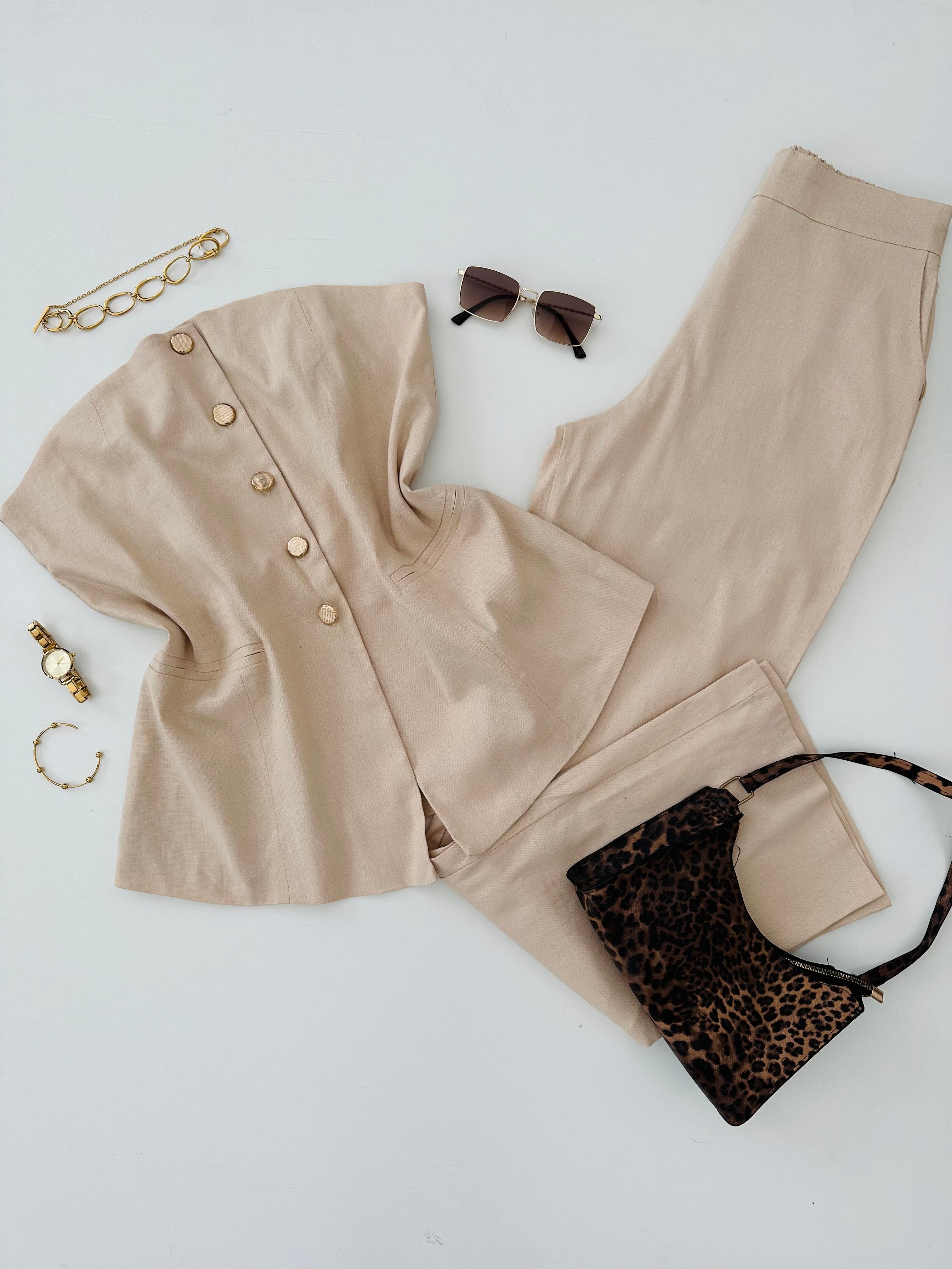 Conjunto strapless 🐚