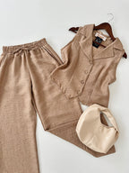 Conjunto botones madera