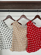 Blusa one shoulder