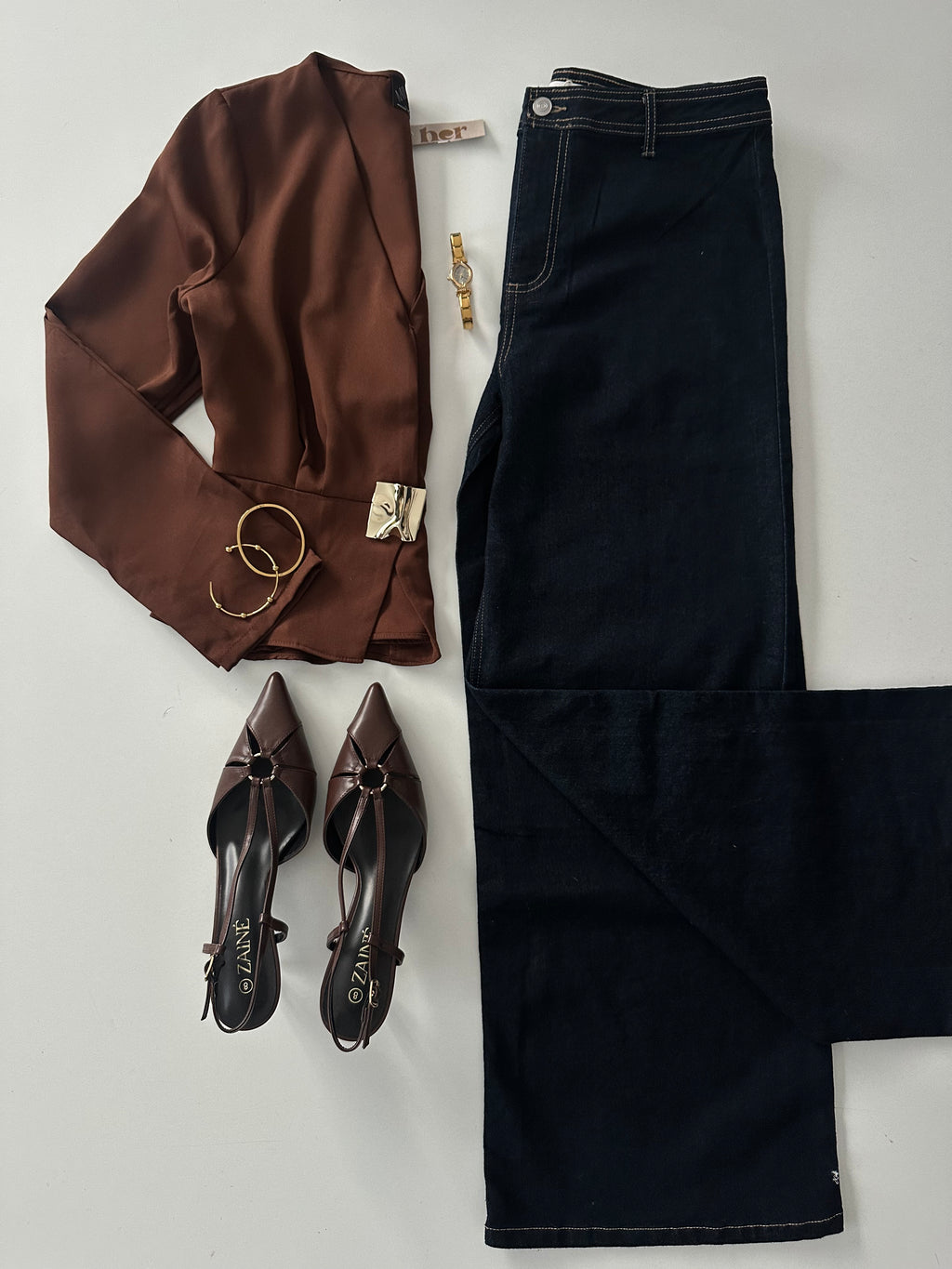 Blusa formal Milk&Honey