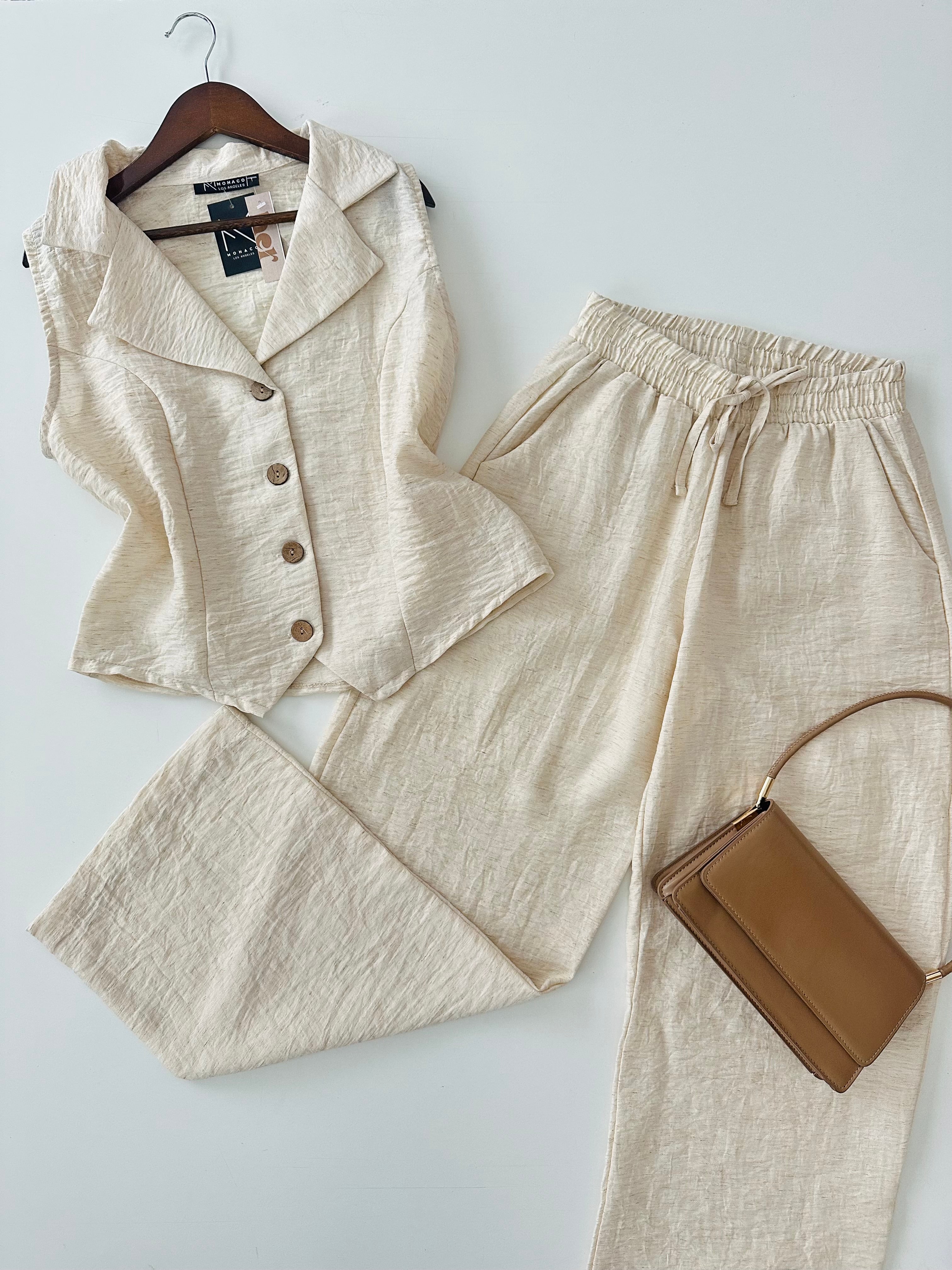Conjunto botones madera