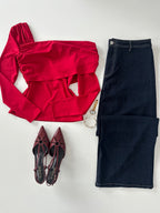 Blusa ligera de un hombro