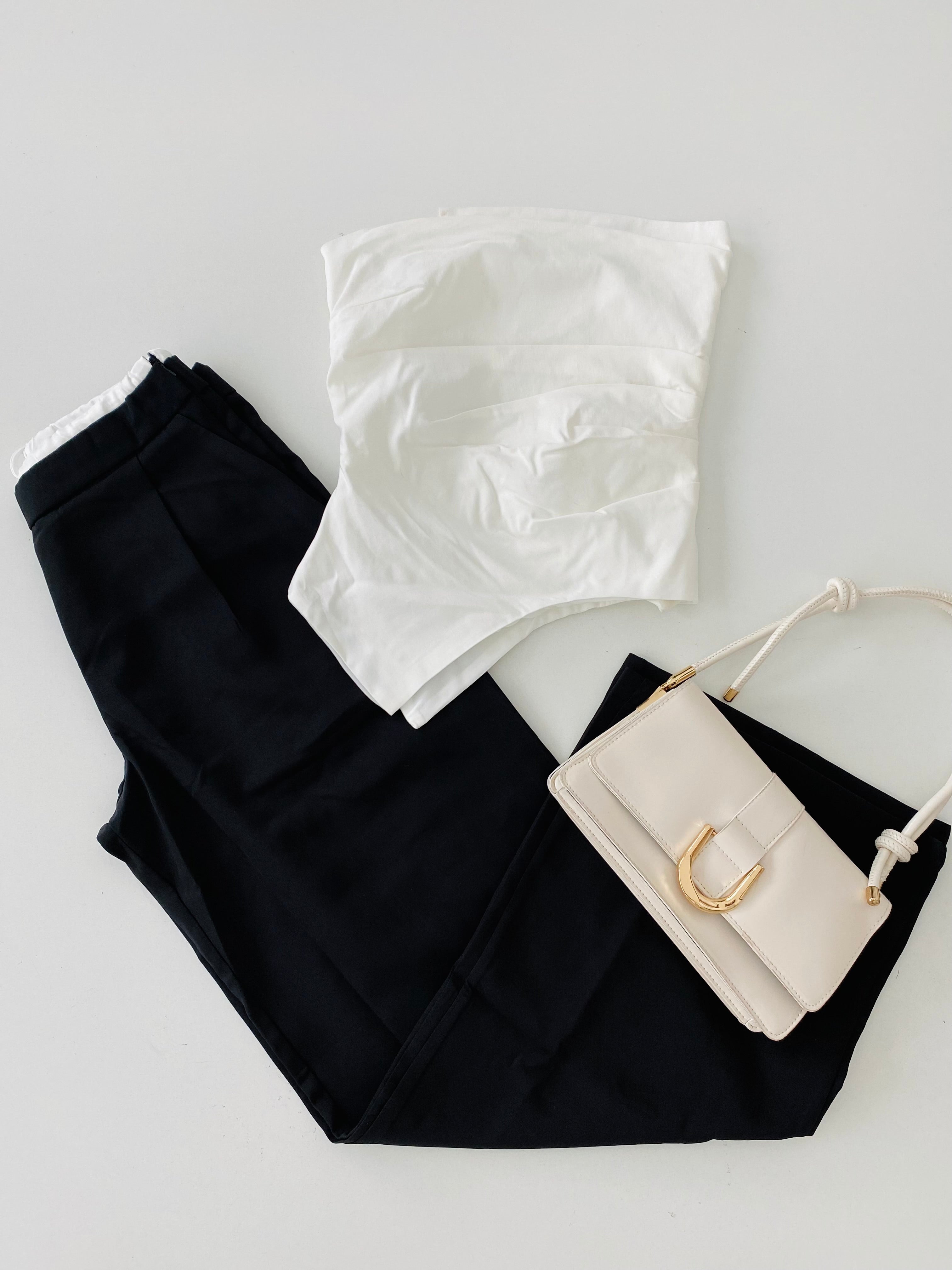 Blusa strapless