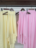 Set Halter wide leg