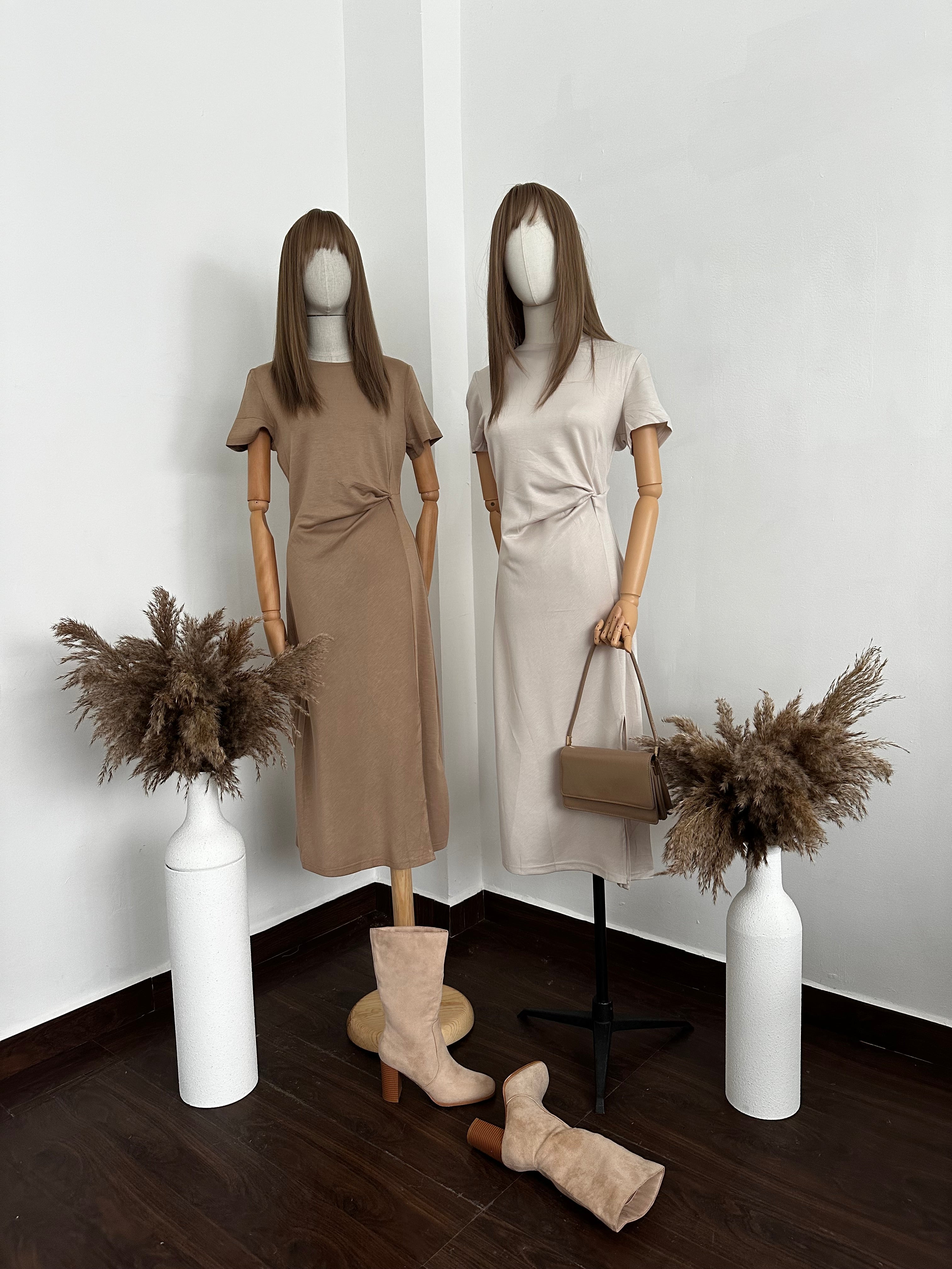 Vestido c/ abertura