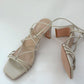 Heels beige de tiras