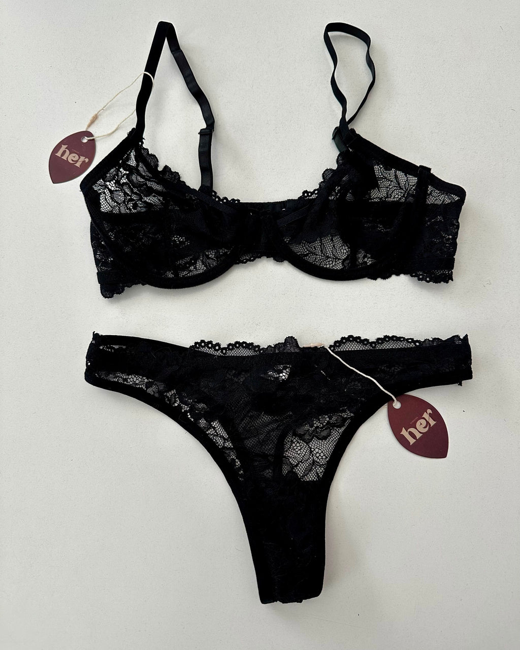Set encaje