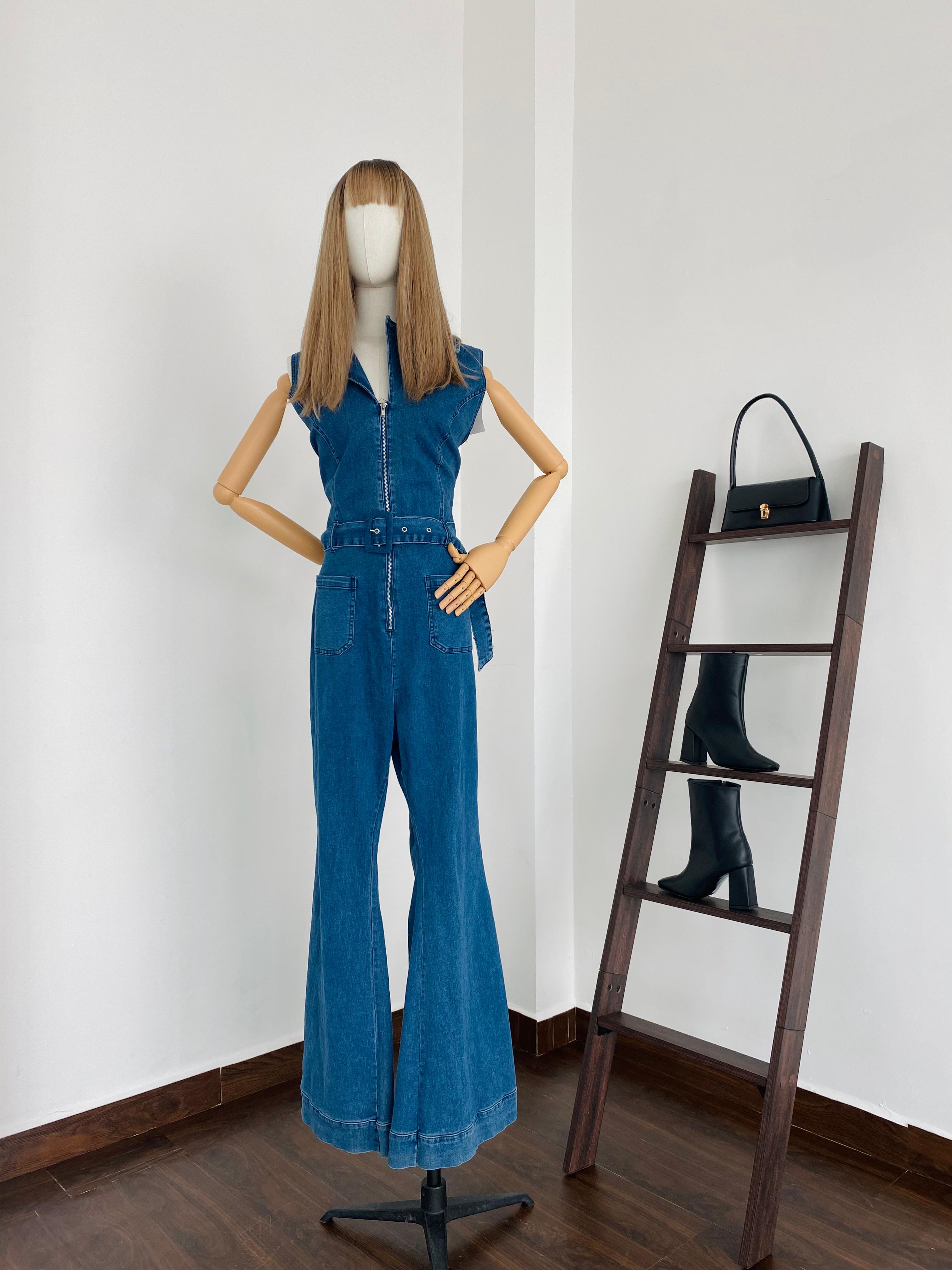 Denim jumpsuit