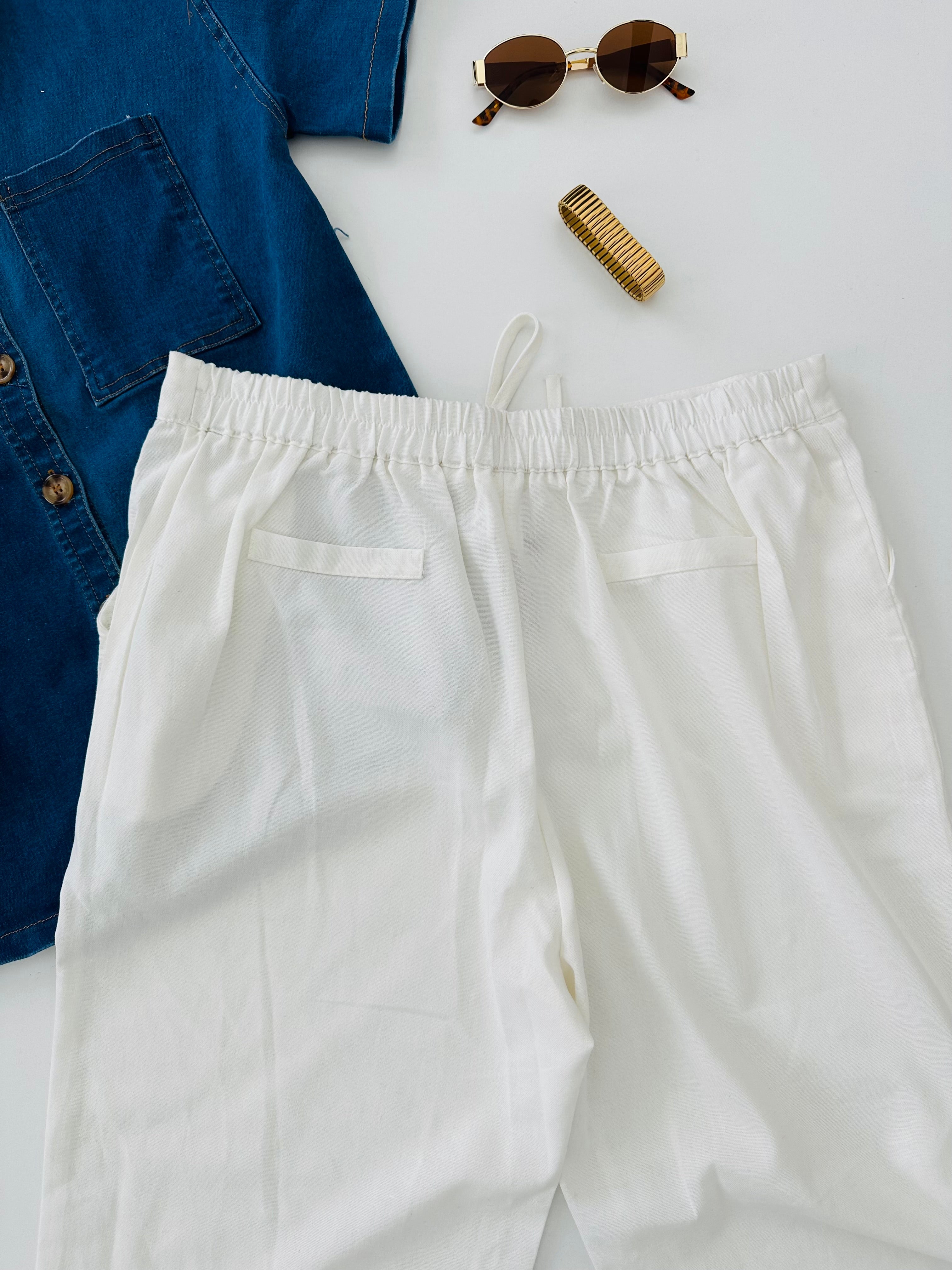 Pantalón lino