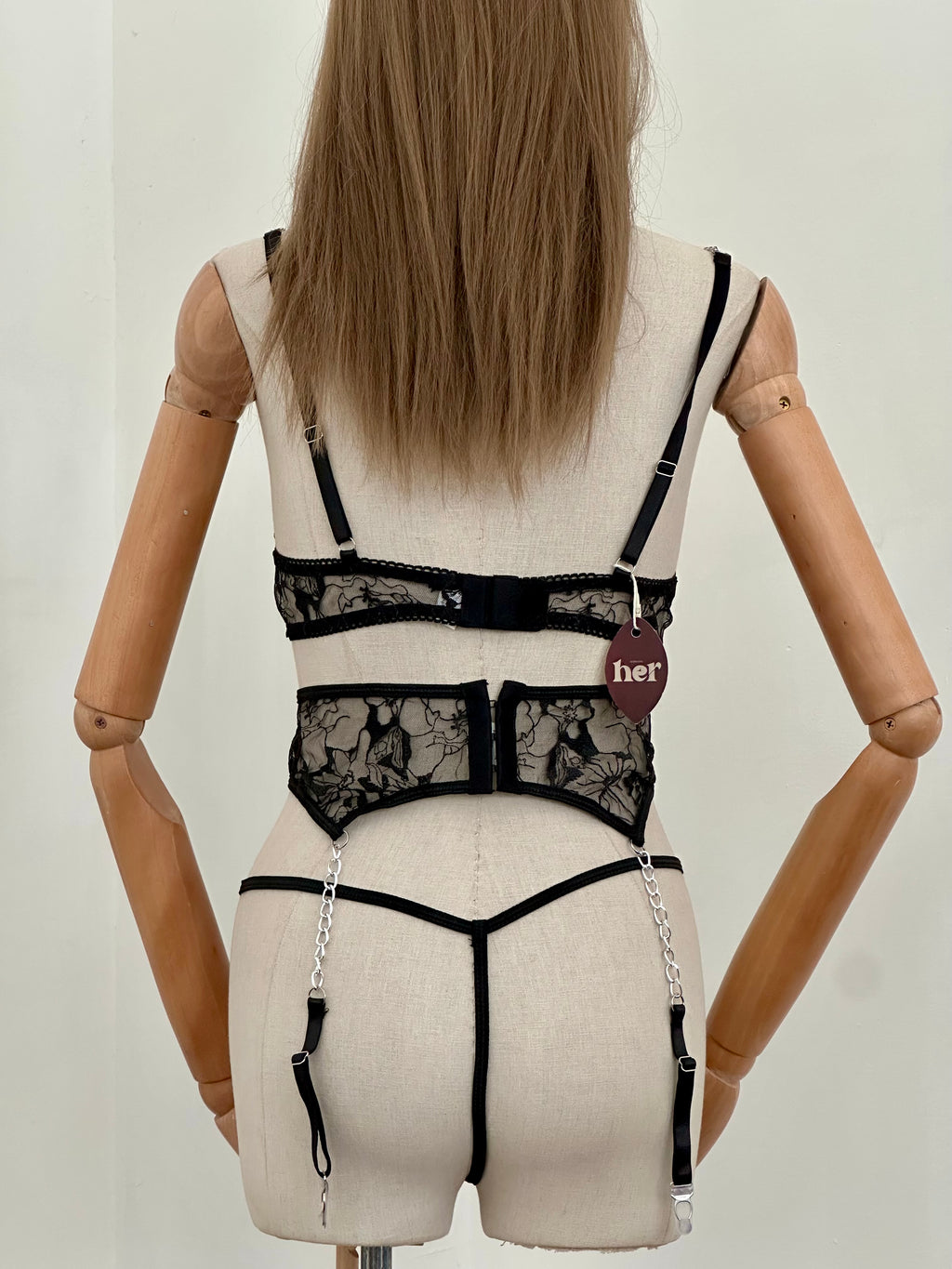 Set mesh c/encaje