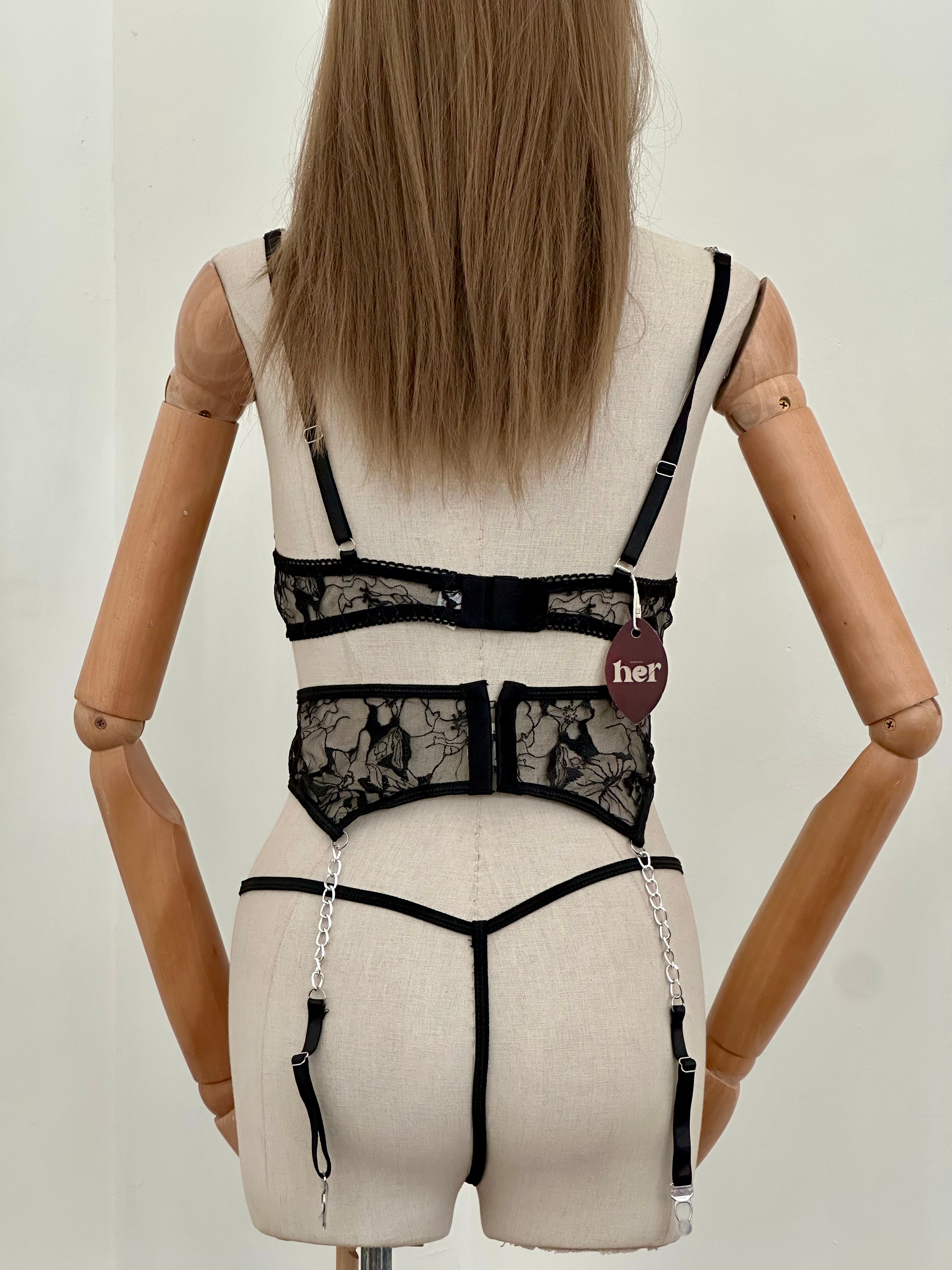 Set mesh c/encaje