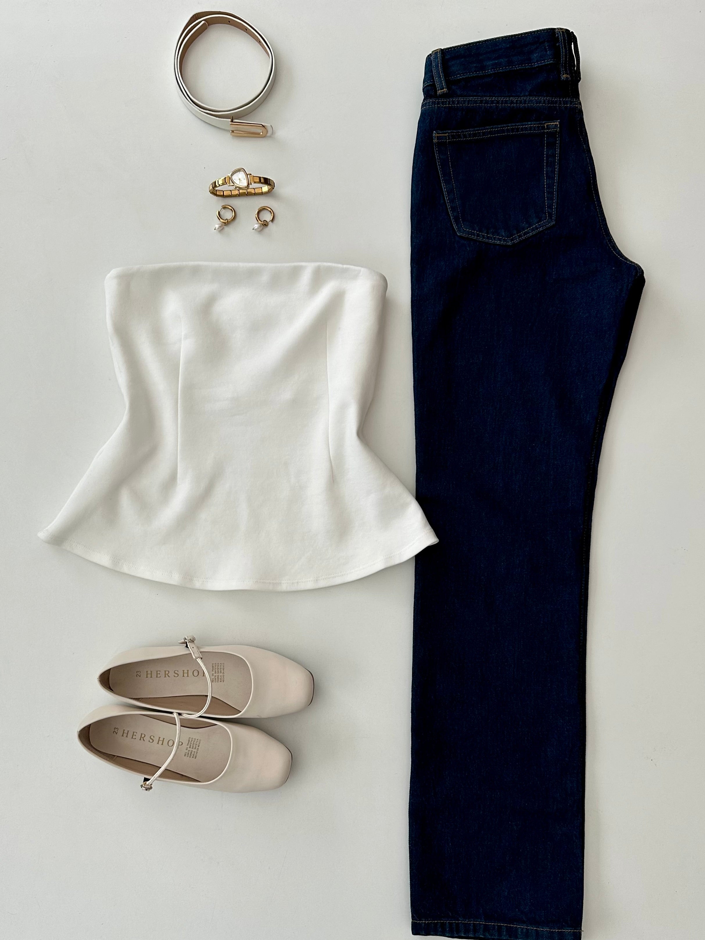 Strapless liso
