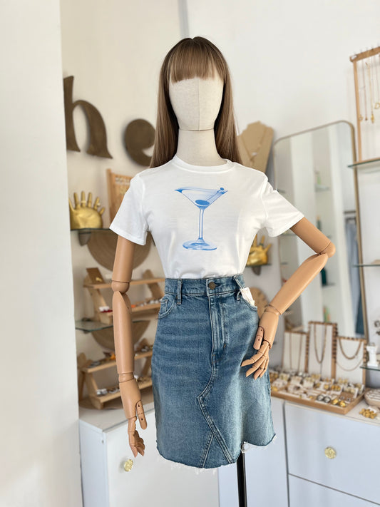 Blusa casual “cocktails”