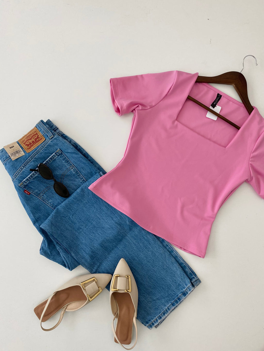 Blusas estilo cuadrado