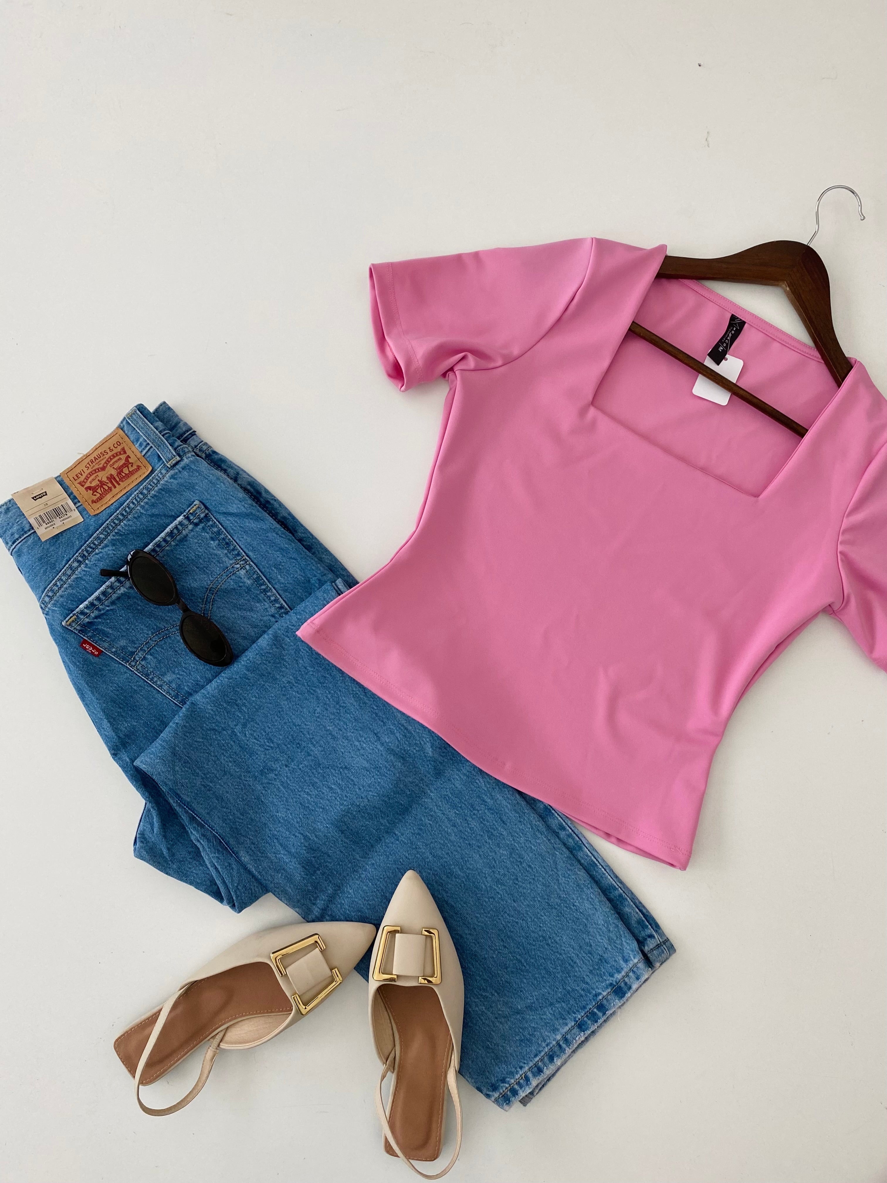 Blusas estilo cuadrado
