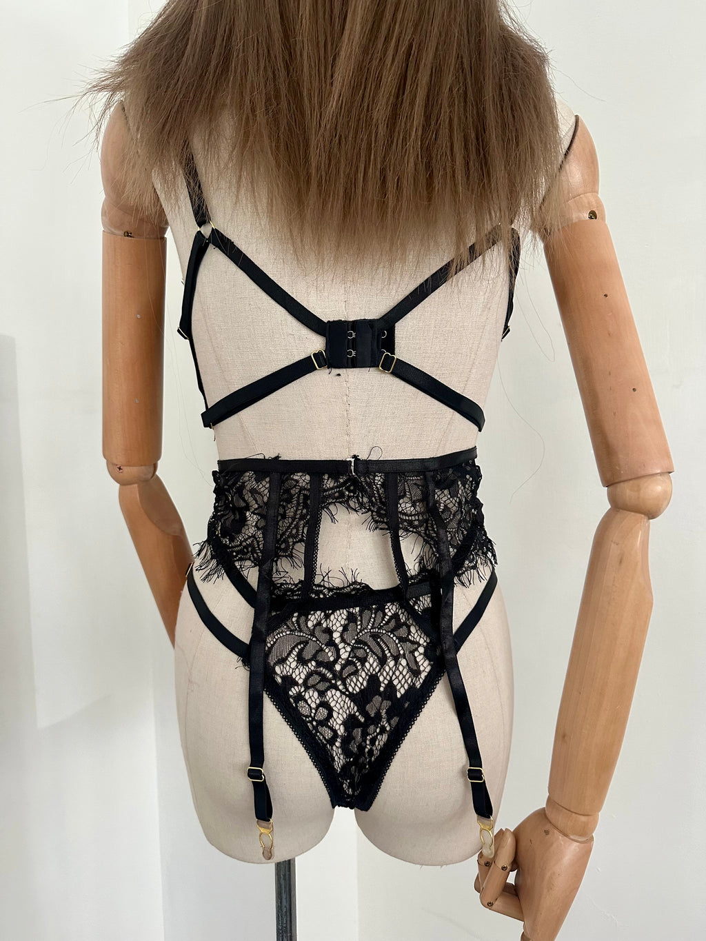 Set mesh de encaje