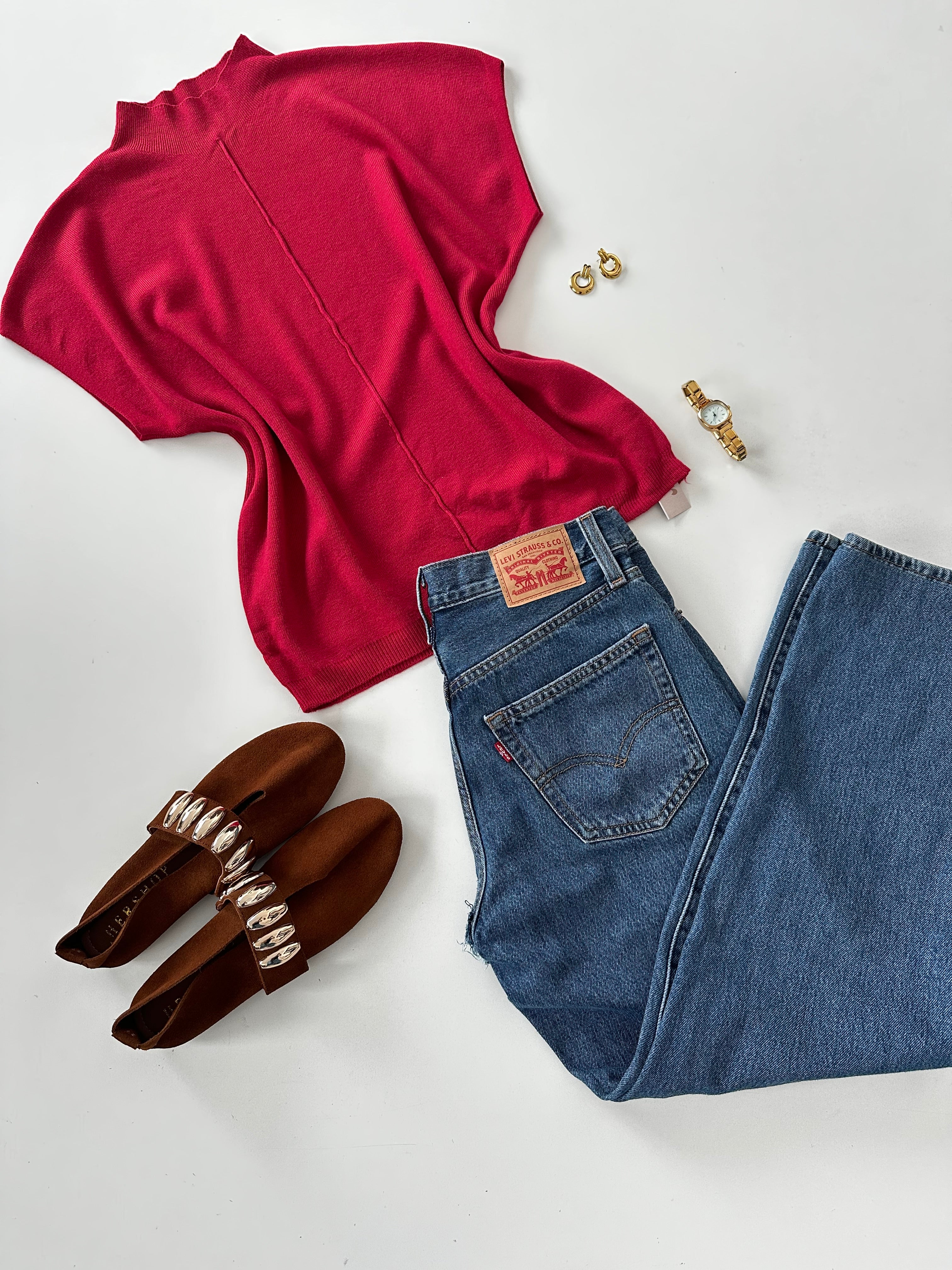 Blusa de tejido