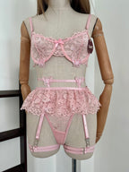 Set mesh c/encaje