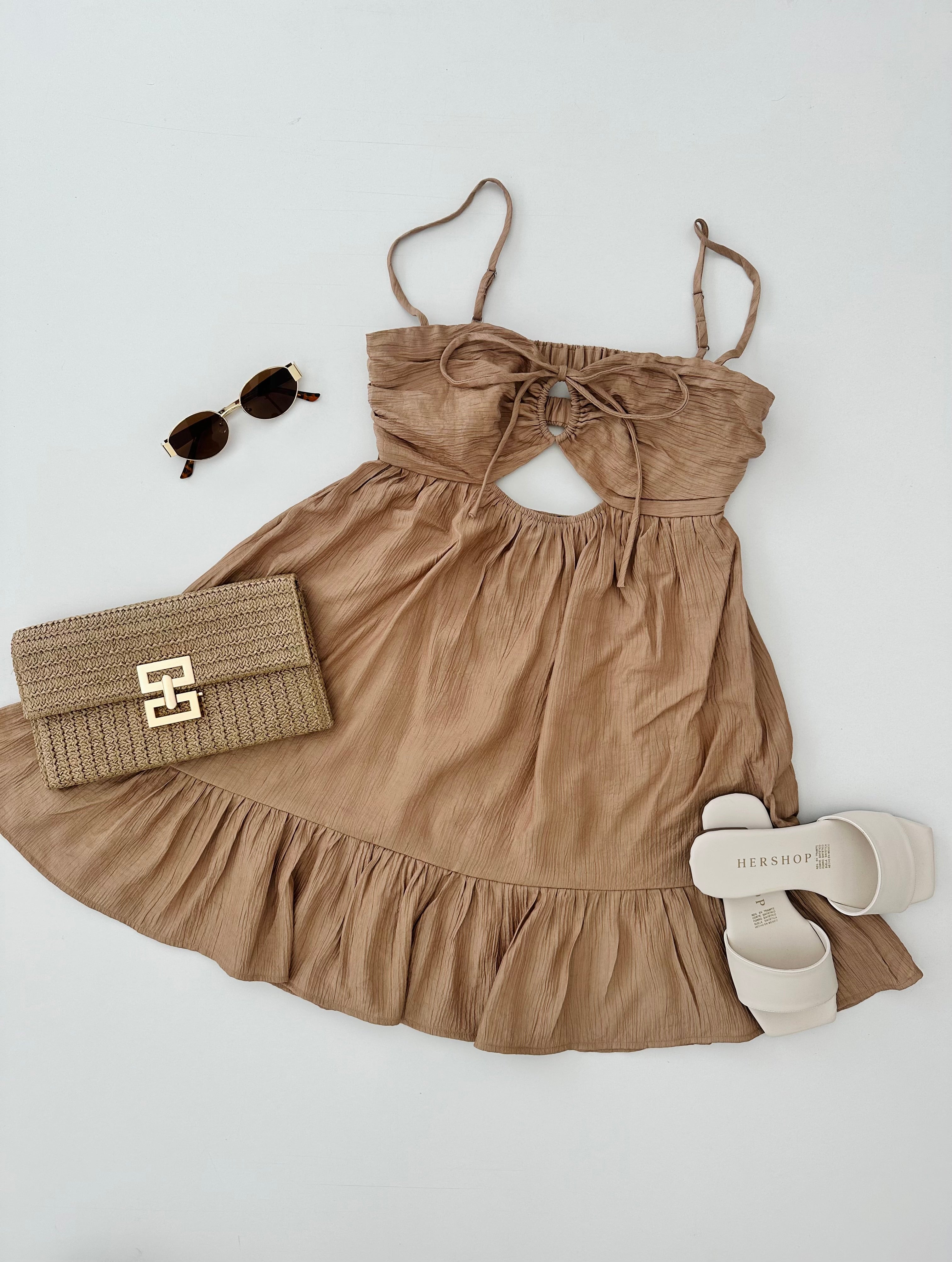 Vestido capuchino