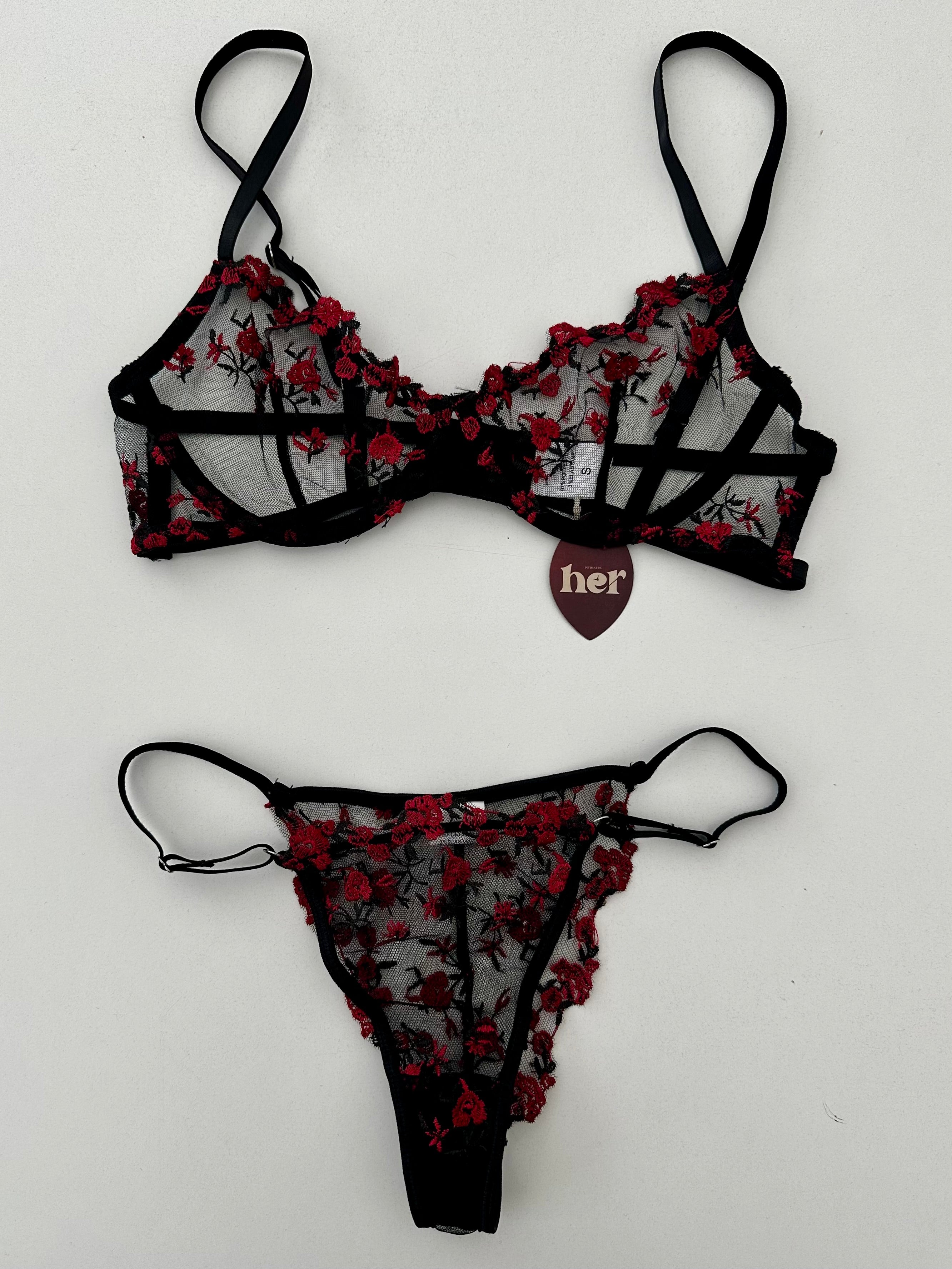 Set mesh c/bordado