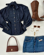 Blusa Denim