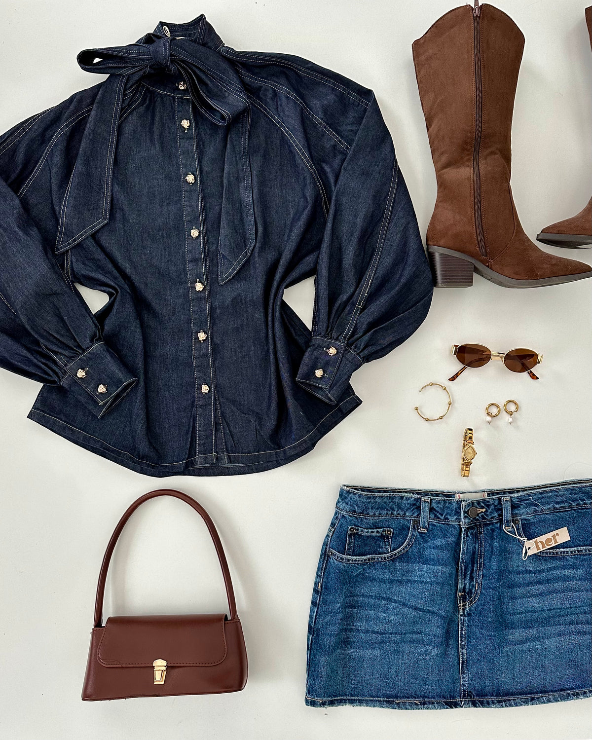 Blusa Denim