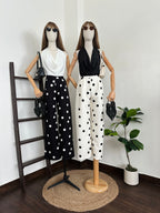 Set halter polka dots