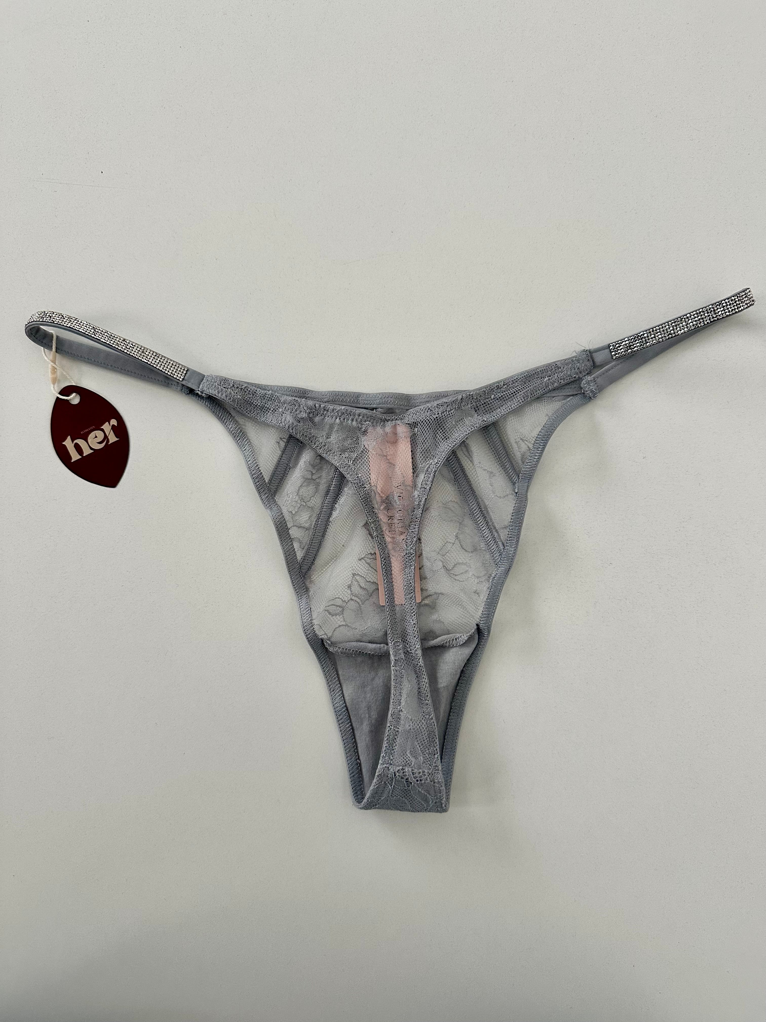 Tanga encaje c/brillo