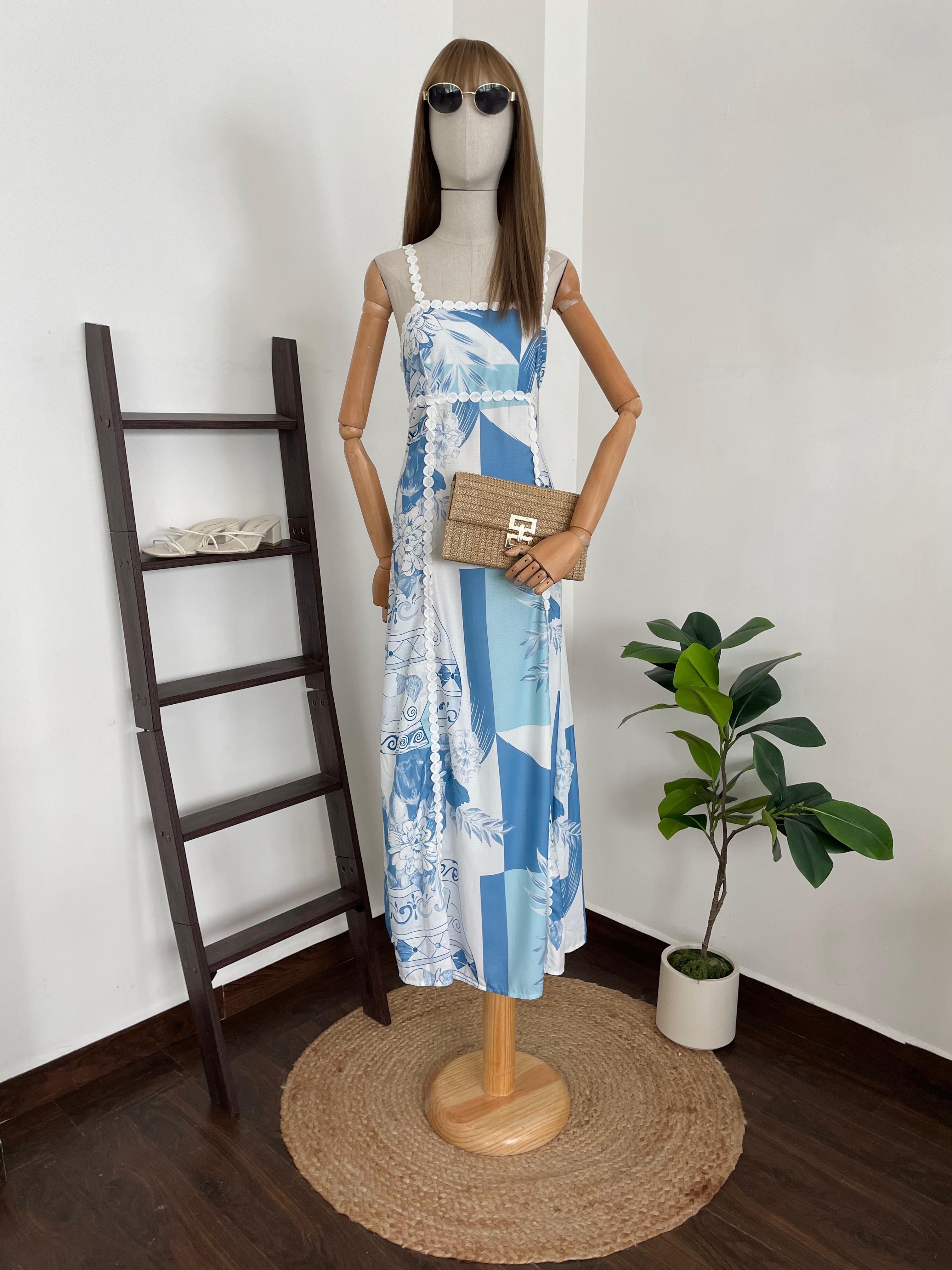 Aqua dress