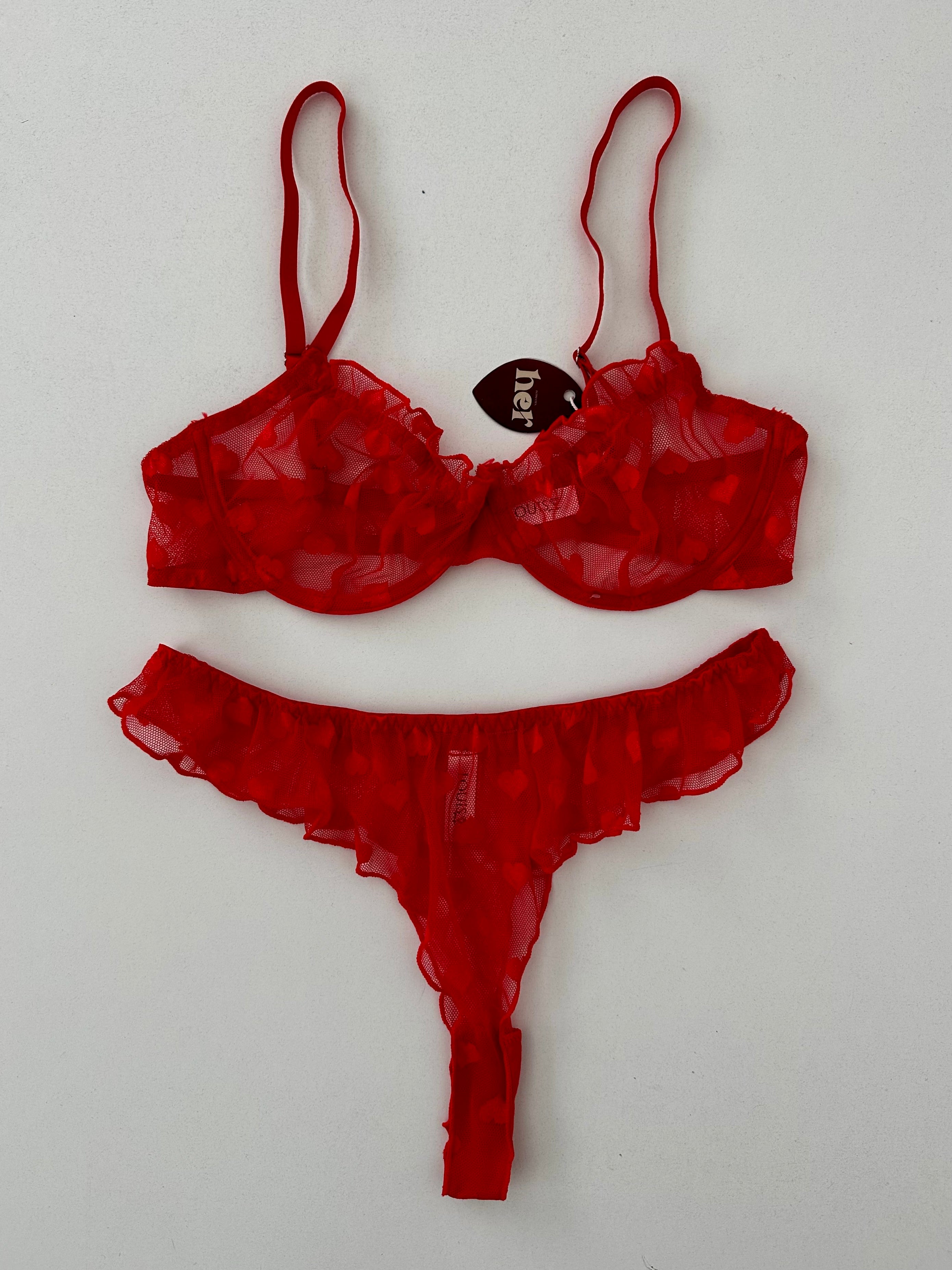 Set mesh corazón