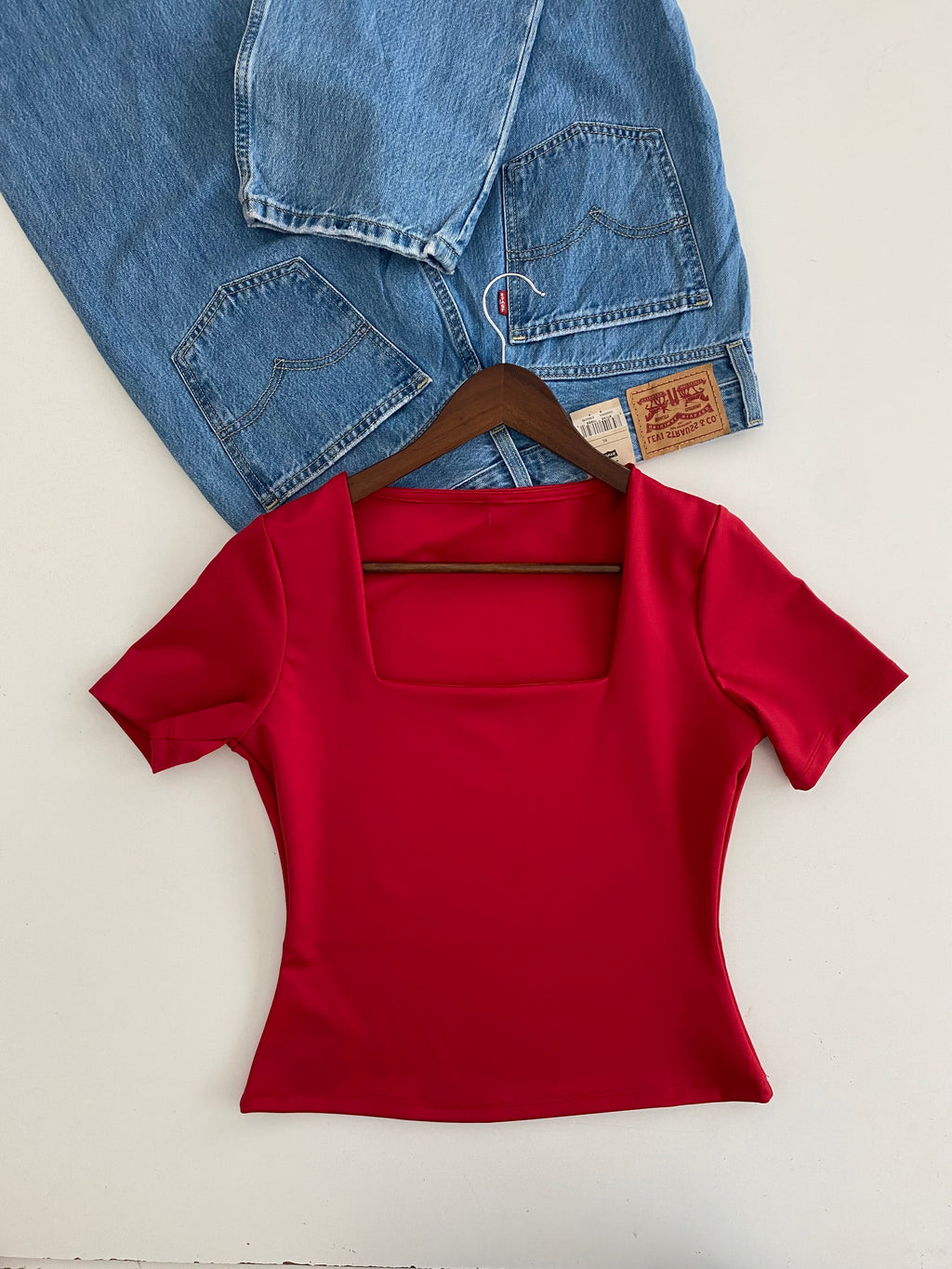 Blusas estilo cuadrado