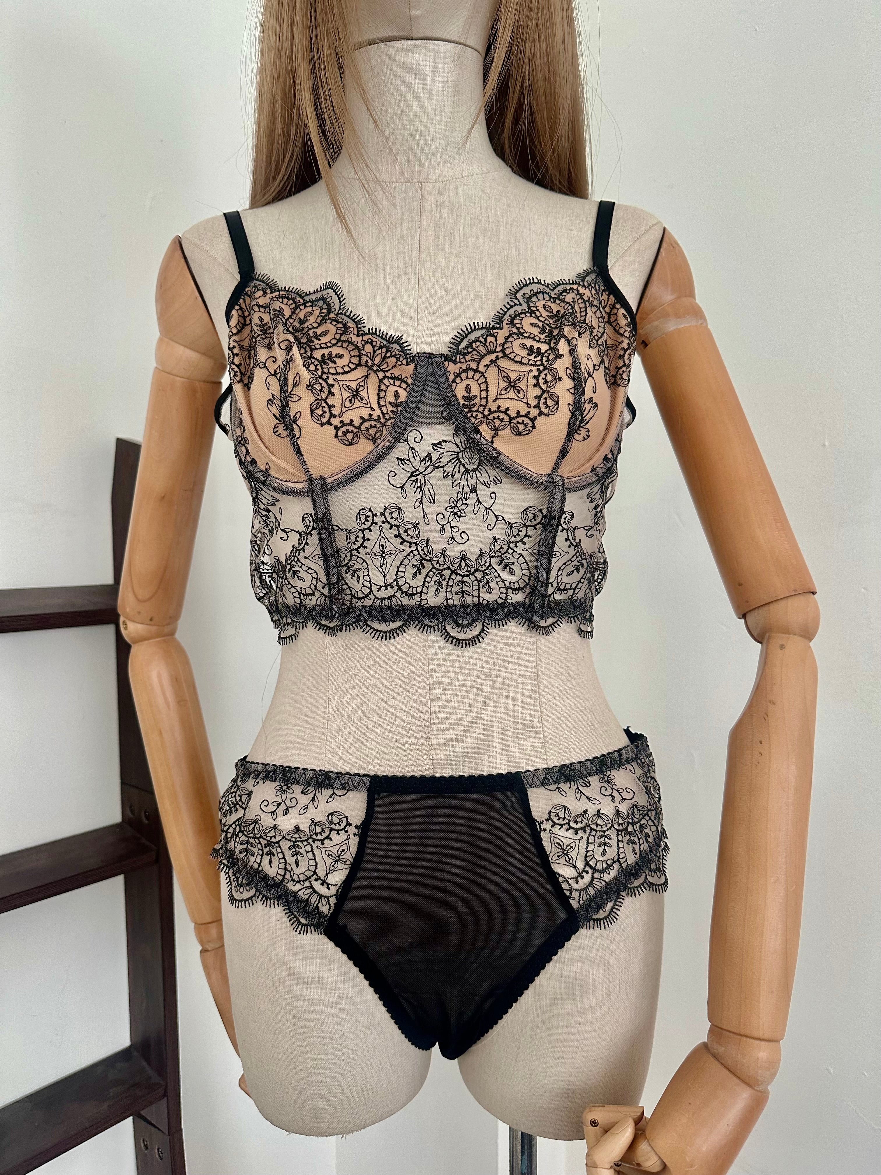 Set mesh c/encaje