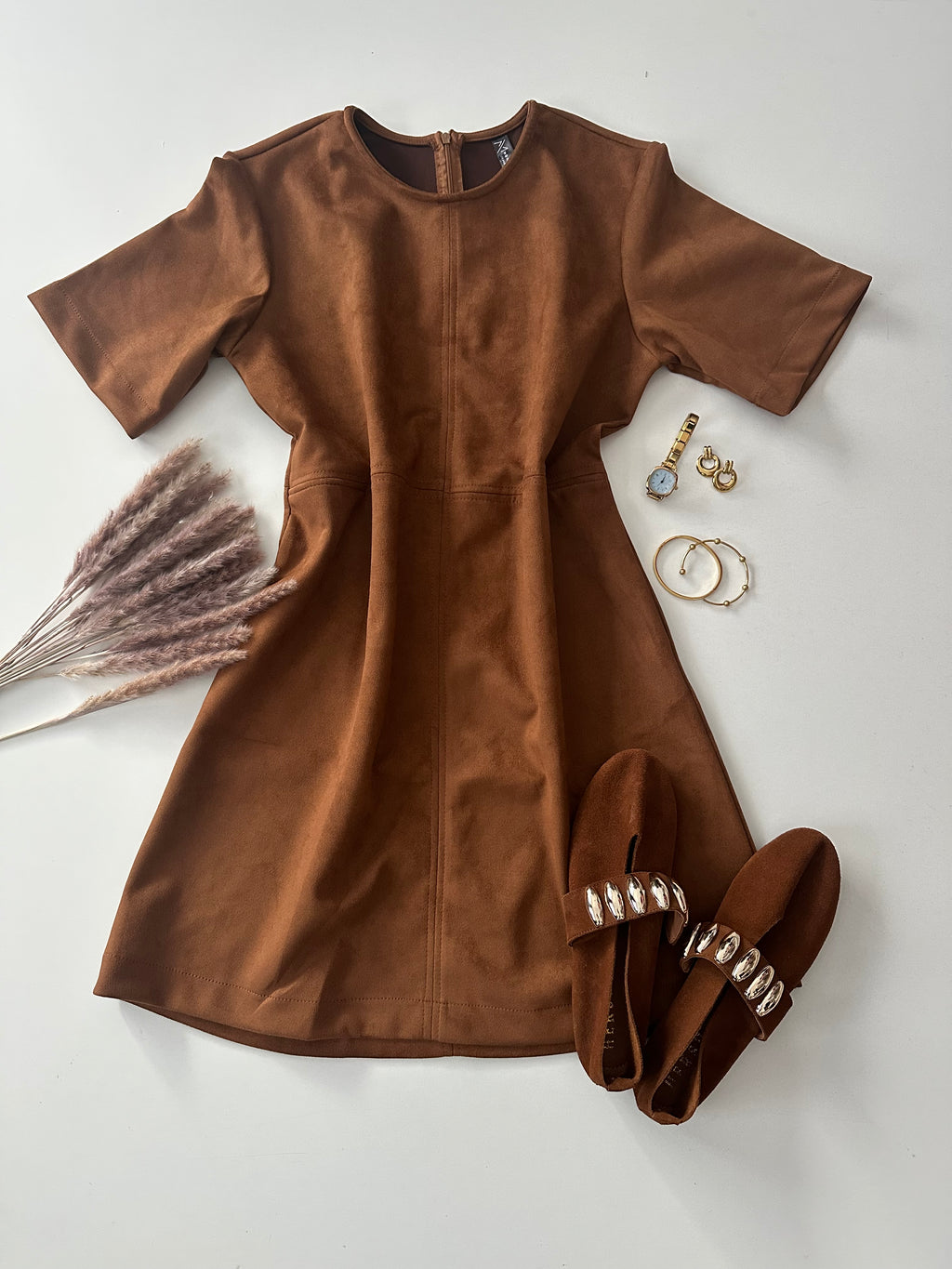 Vestido Gamuza