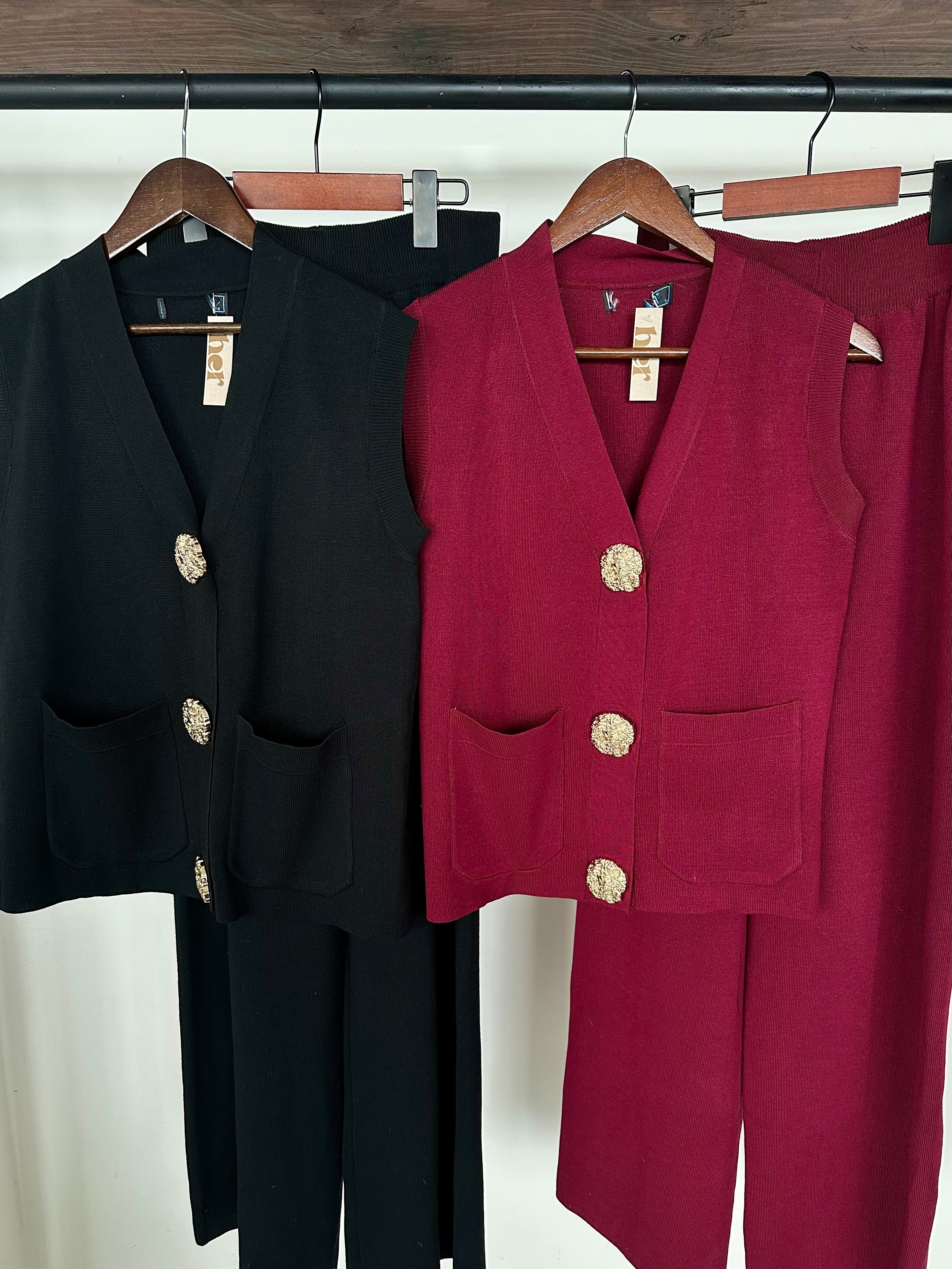 Conjunto tres botones