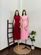 Vestido mesh
