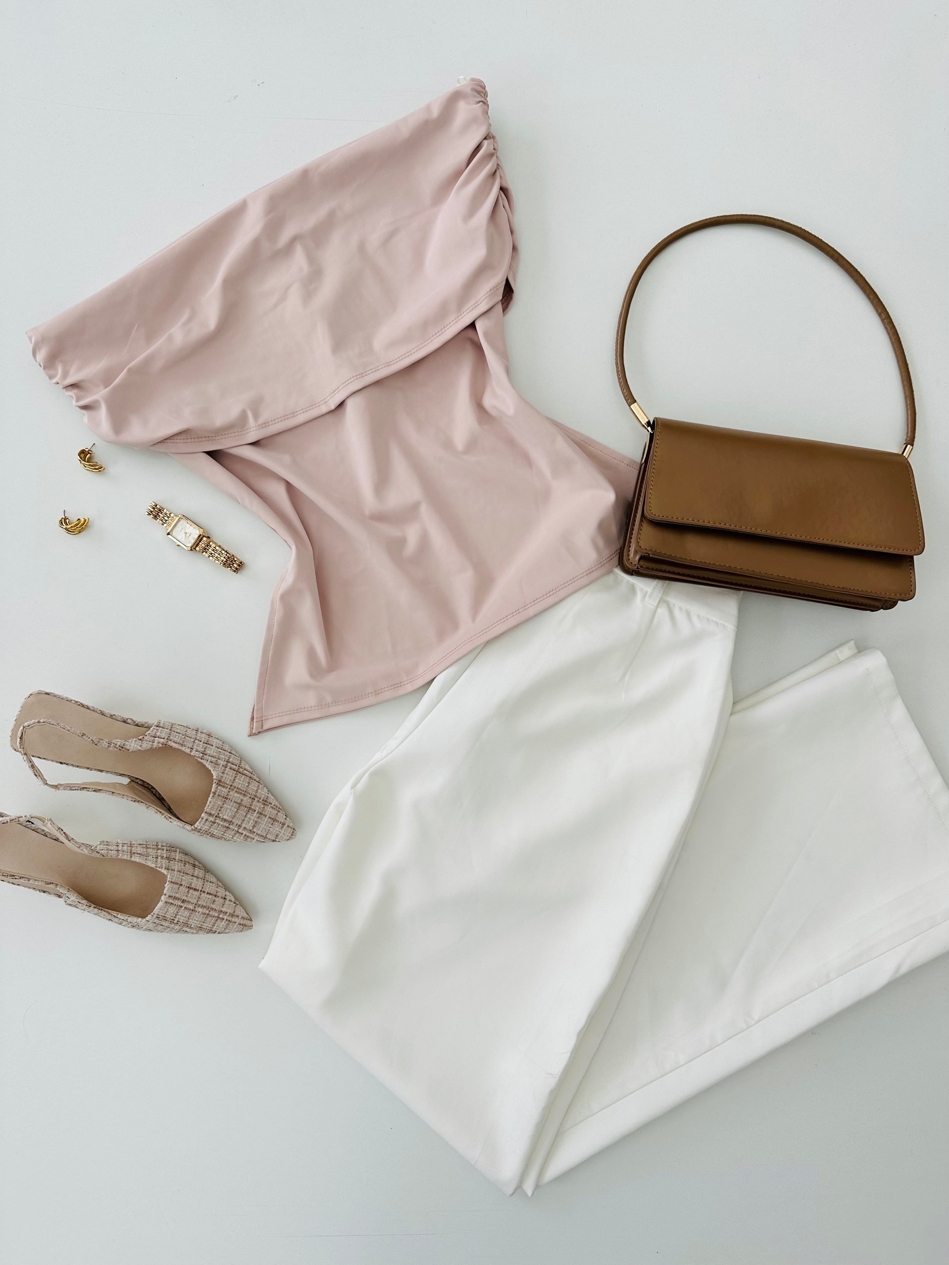 Strapless pliegues MOLAD
