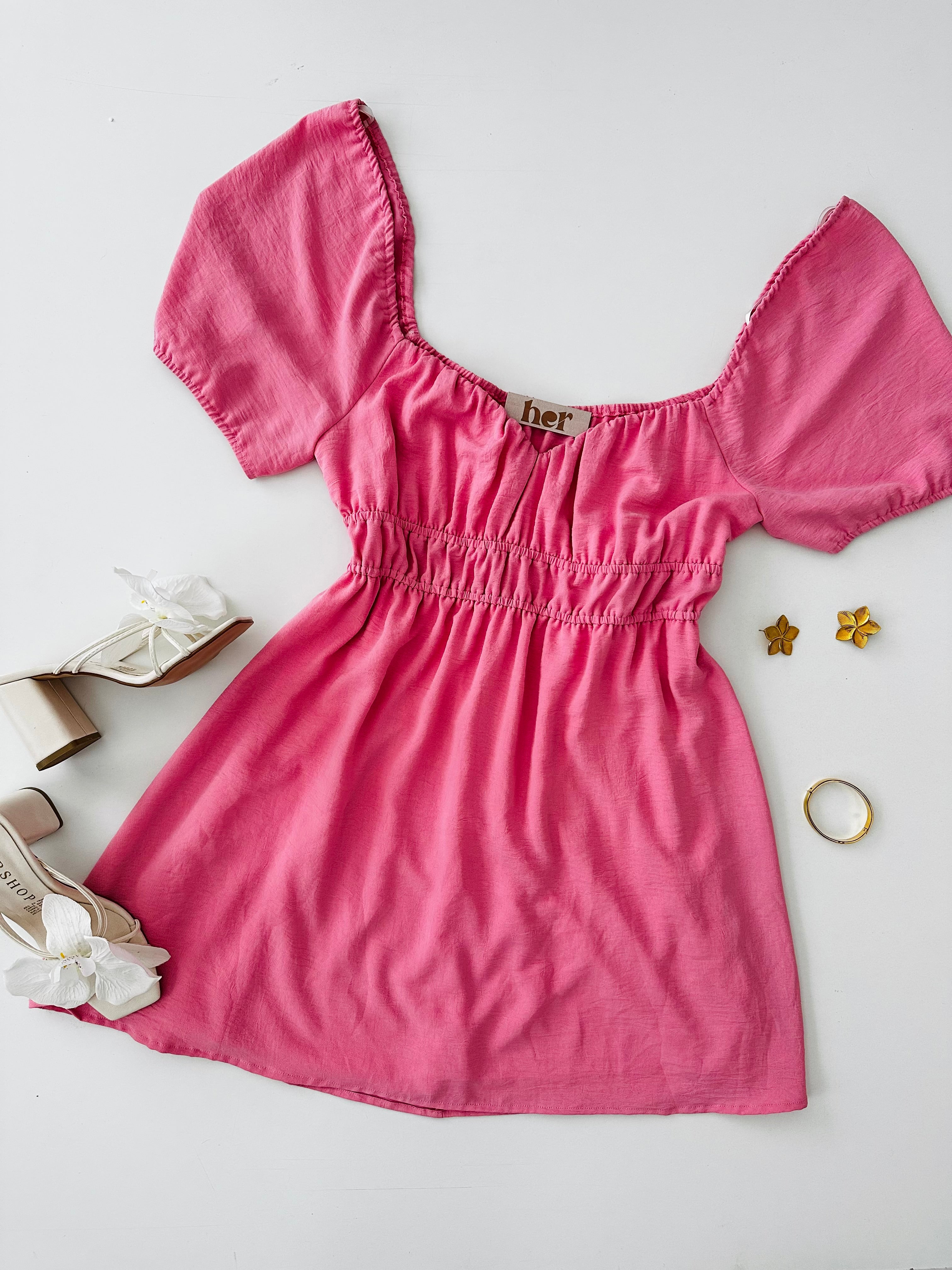 Pink dress