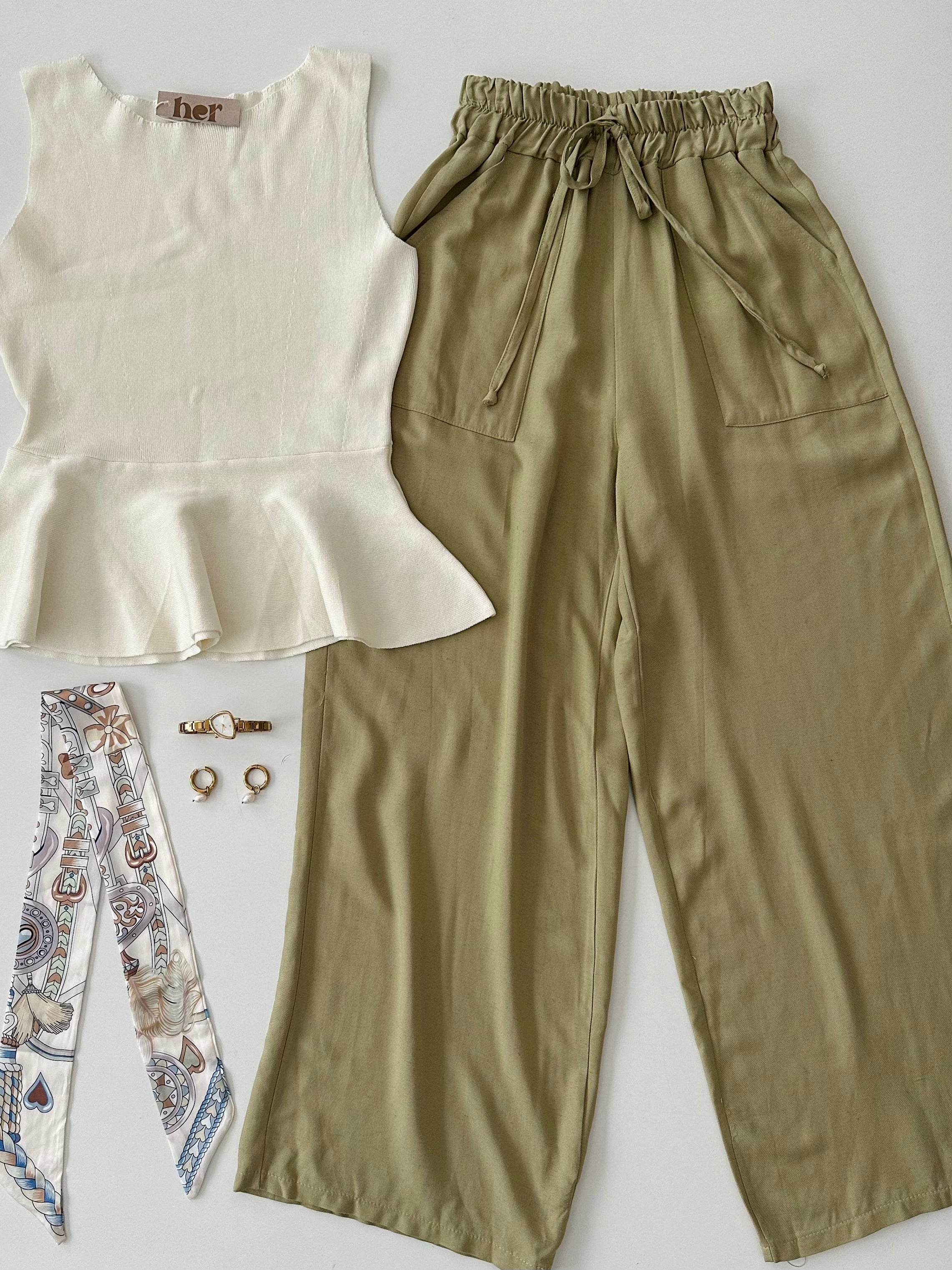 Pantalón lino