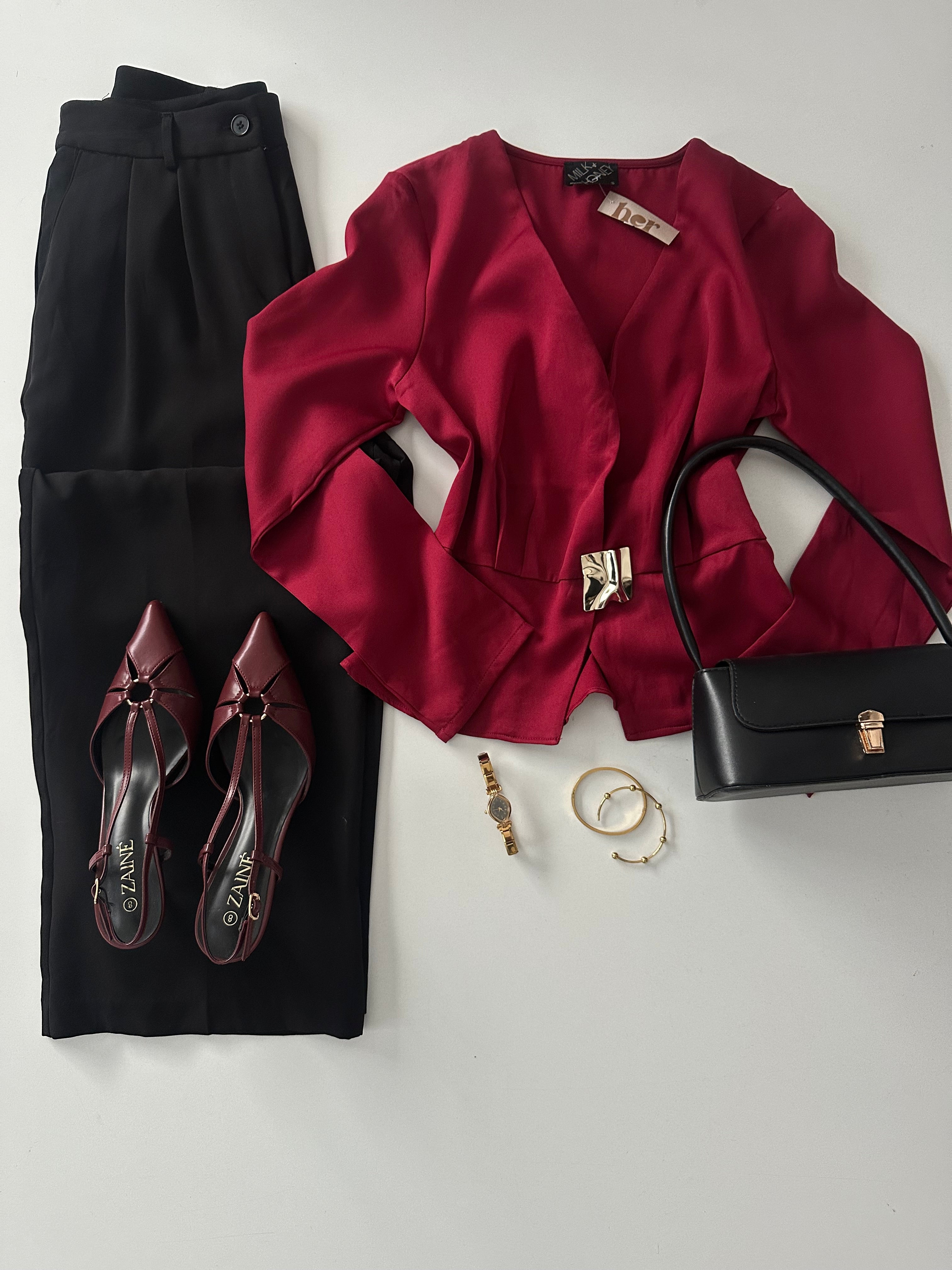 Blusa formal Milk&Honey