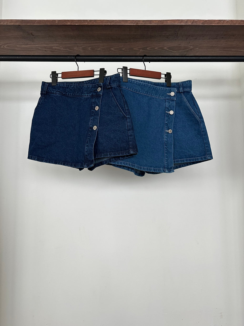 Short falda denim